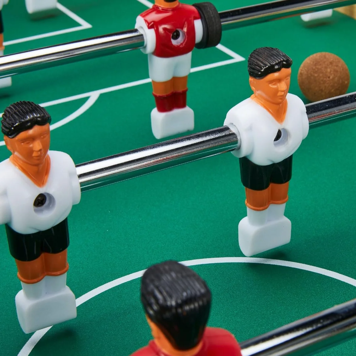 Mesa multijuegos plegable 4 en 1 para adultos – Futbolín – Billar – Ping Pong – Hockey
