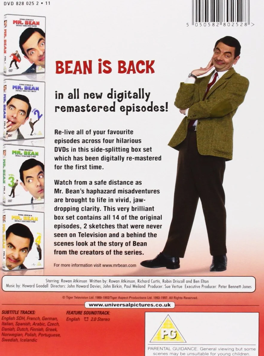 Mr Bean: Series 1 - Volumes 1-4 [Edizione: Regno Unito] [Reino Unido] [DVD]