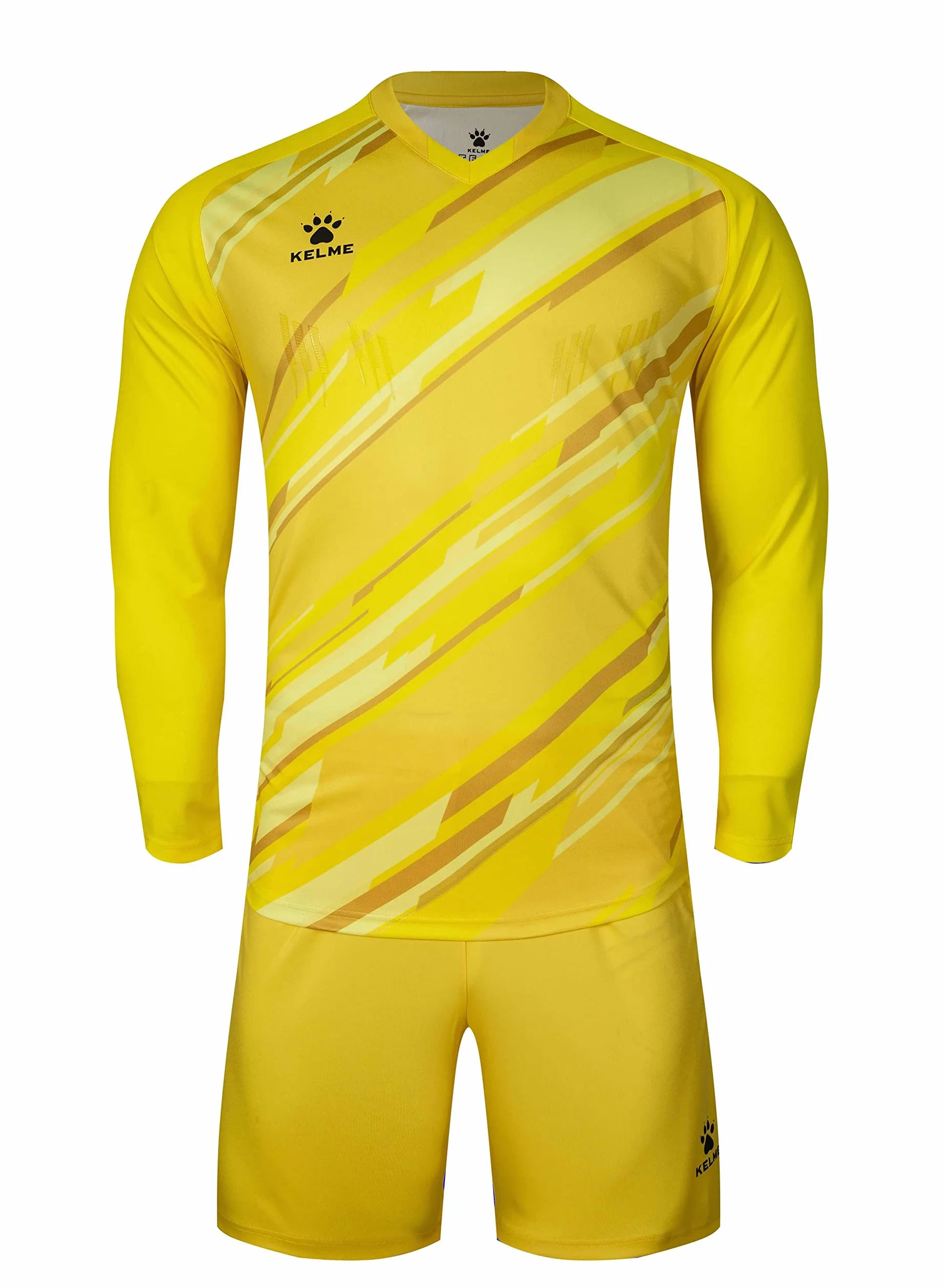 KELME Conjunto de uniforme de portero de fútbol acolchado para hombre, adultos y niños