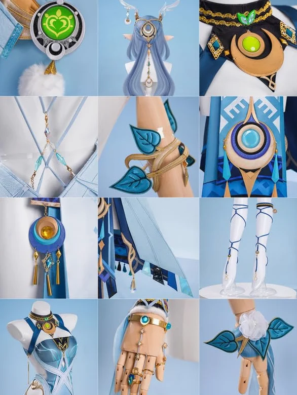 Traje de Lujo (Genshin Impact) Ropa de Cosplay Conjunto de Disfraz de Juego de Rol Traje de Cómics Uniforme de Halloween Ropa de Carnaval