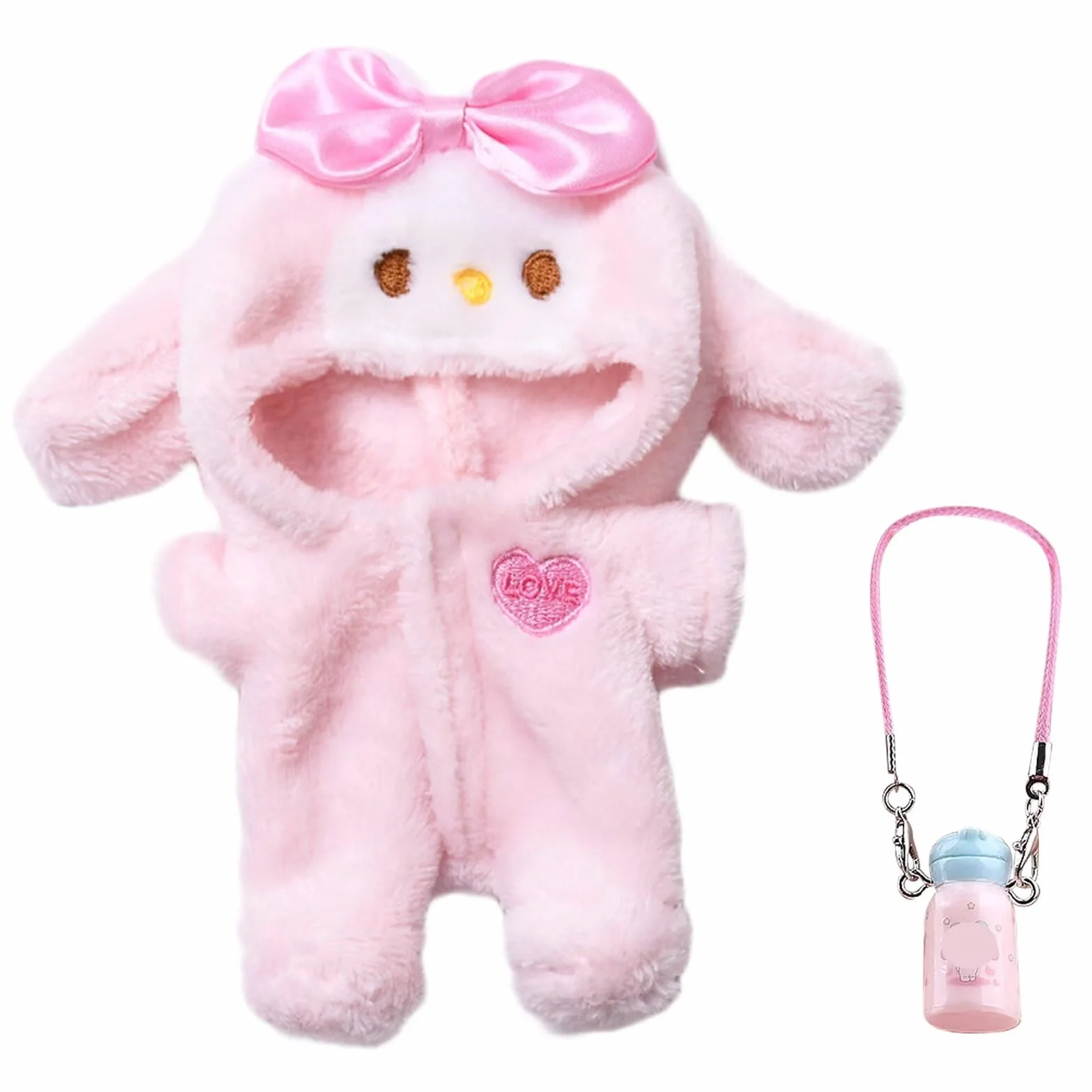 Ropa para muñeco de Peluche de 17cm, Ropa de muñeca, Disfraces para muñecas, Adecuado para Todas Las muñecas de 17 cm (sin muñeca)