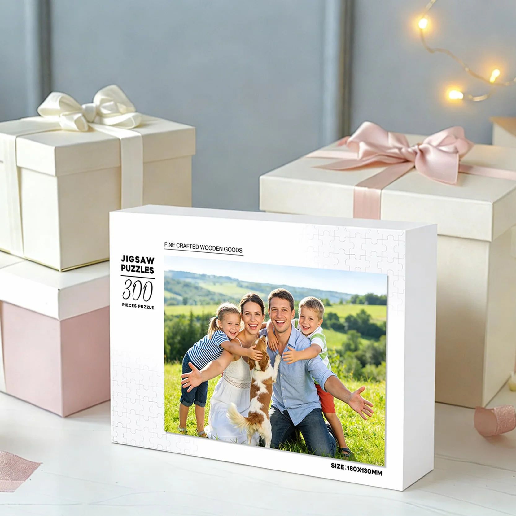 Puzzle Personalizado con Fotos – CREA tu Puzle Personalizado con Imagen, Regalo para Pareja, Familia o Amigos, Puzzle con Foto Personalizable para Cumpleaños, Aniversario o Navidad