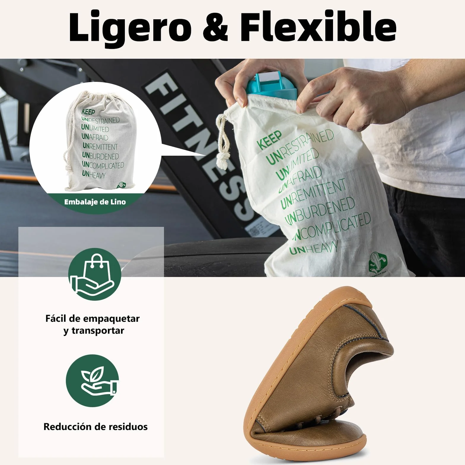 SAGUARO Zapatillas Minimalistas Barefoot Hombre Puntera Ancha Noble II Talla 36-48