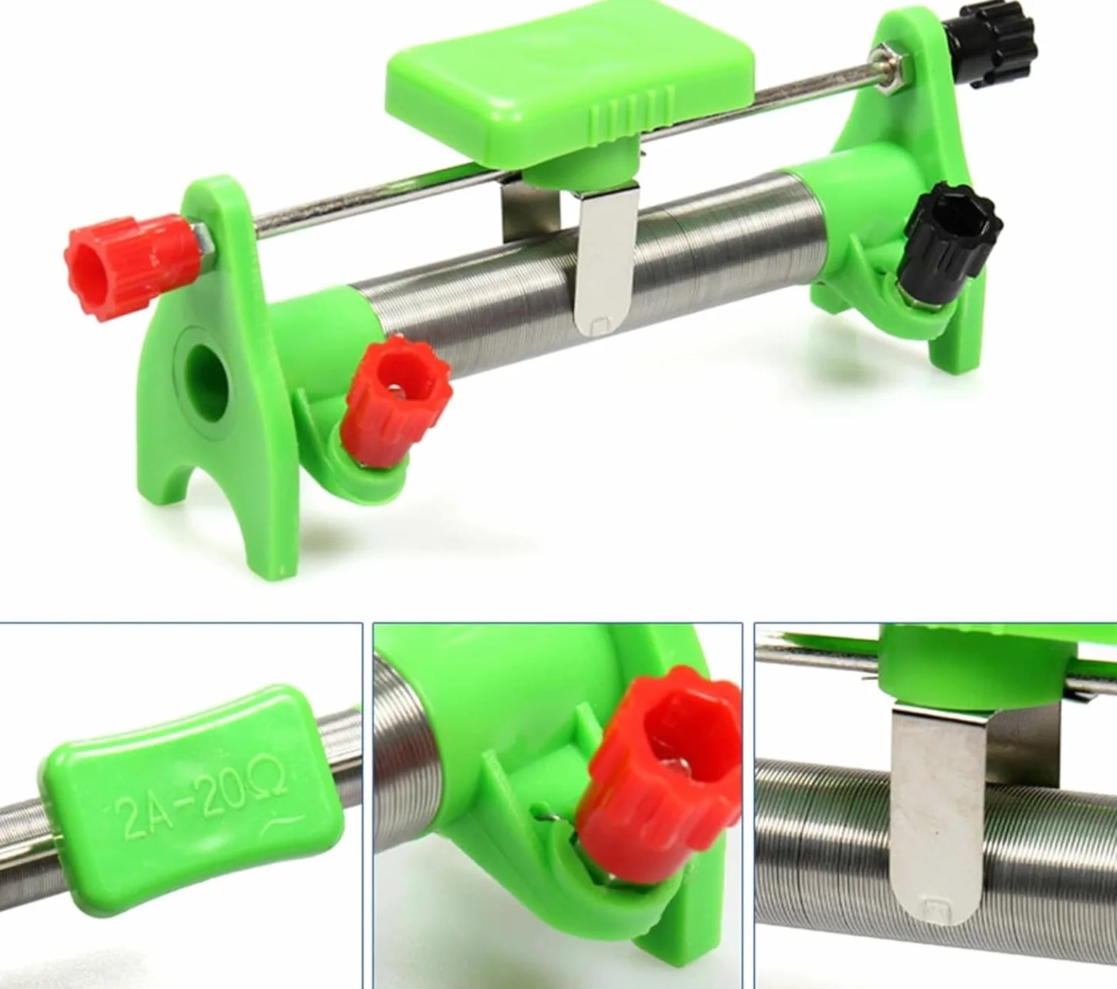 Conjunto De Aparatos De Laboratorio De Física General, Kit De Herramientas De Plástico Multifuncional Para Experimentos Científicos, Caja De Equipos Integrales Para La Exploración Y Enseñanza De Prin