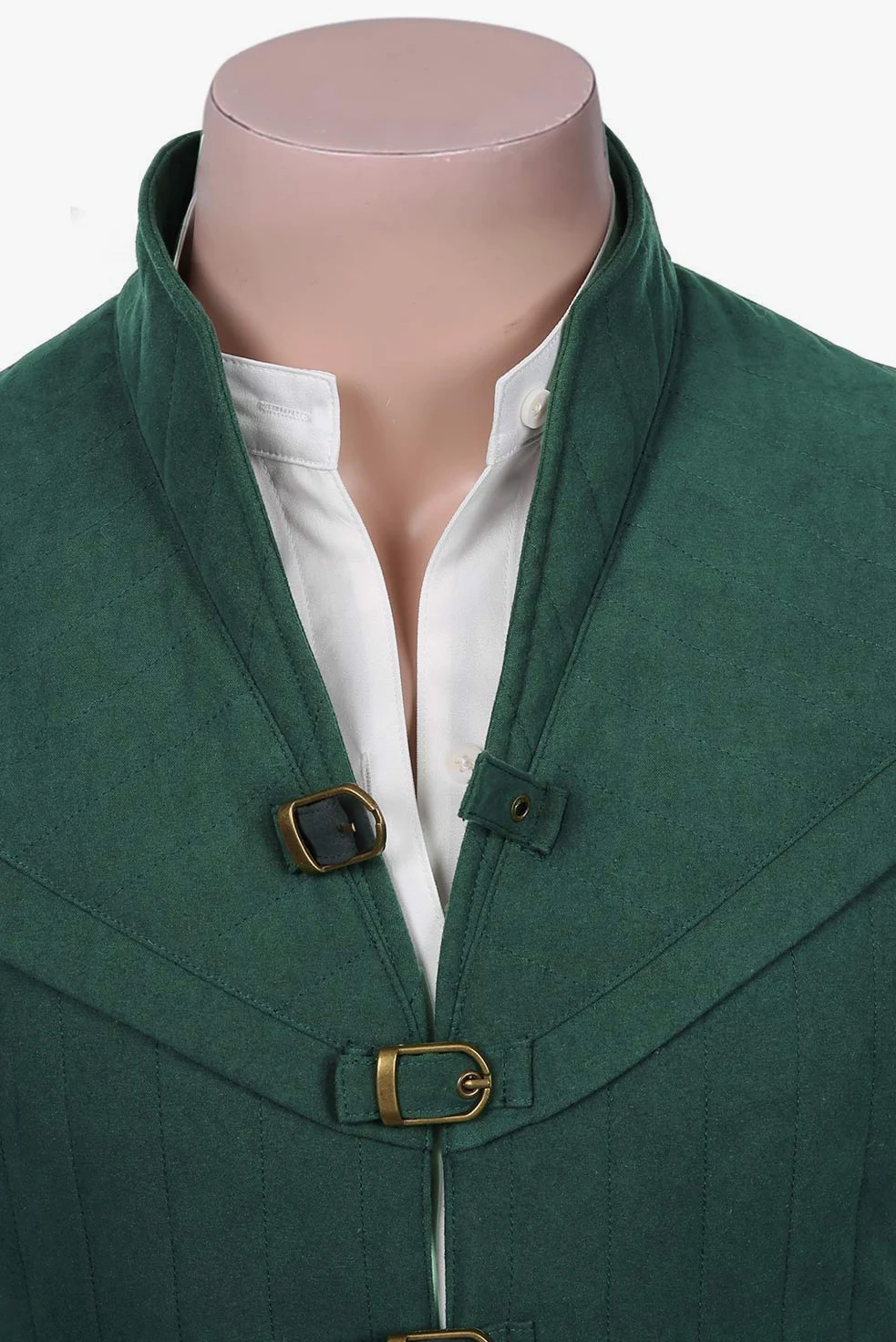 Flynn Disfraz de cosplay medieval príncipe camisa chaleco pantalones cinturón renacentista steampunk pirata traje retro cuello alto chaleco hombre Halloween carnaval disfraz