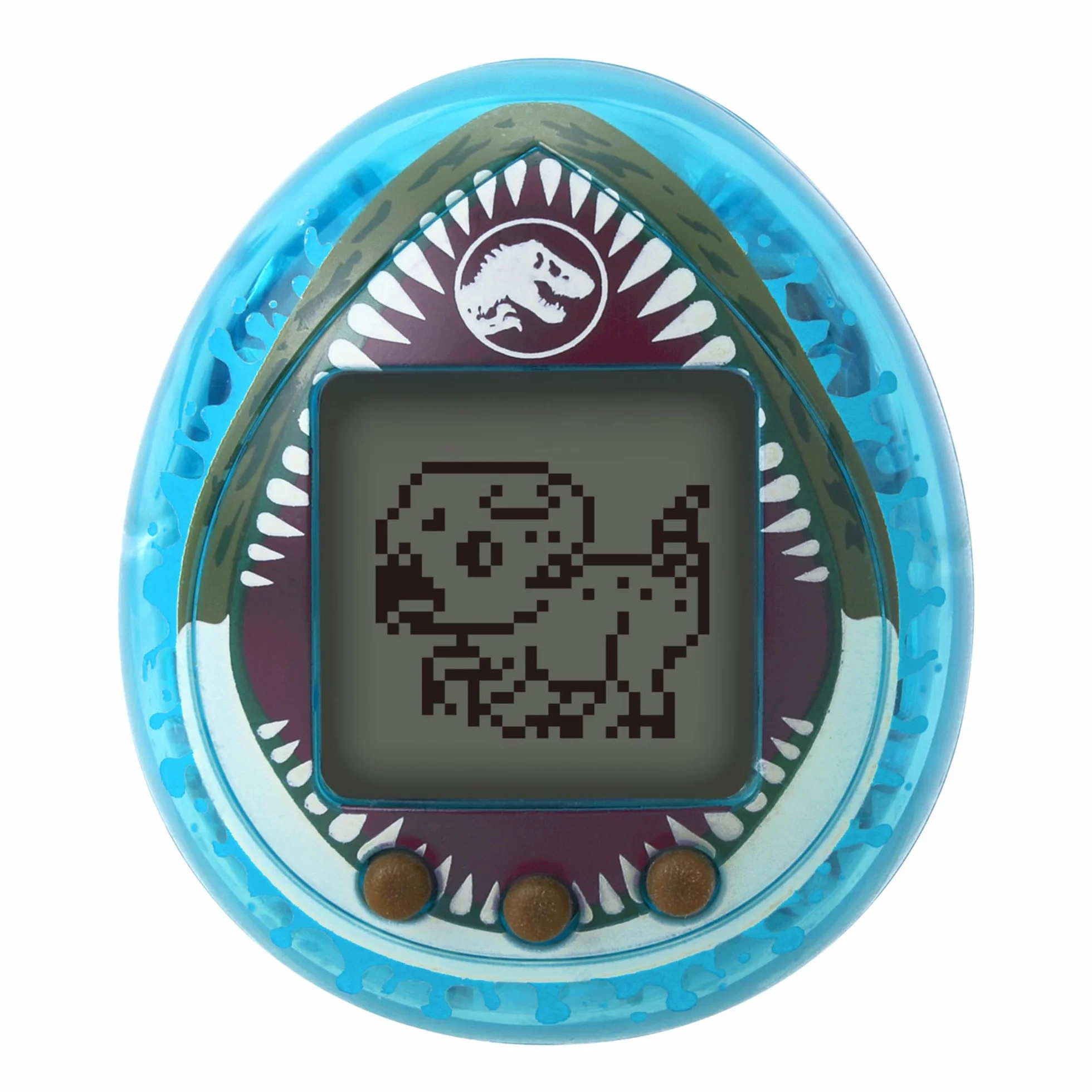 Bandai Tamagotchi Nano Jurassic Blue Dino Mosasaurus Animal interactivo pequeño formato dinosaurio virtual juguete infantil 8 años