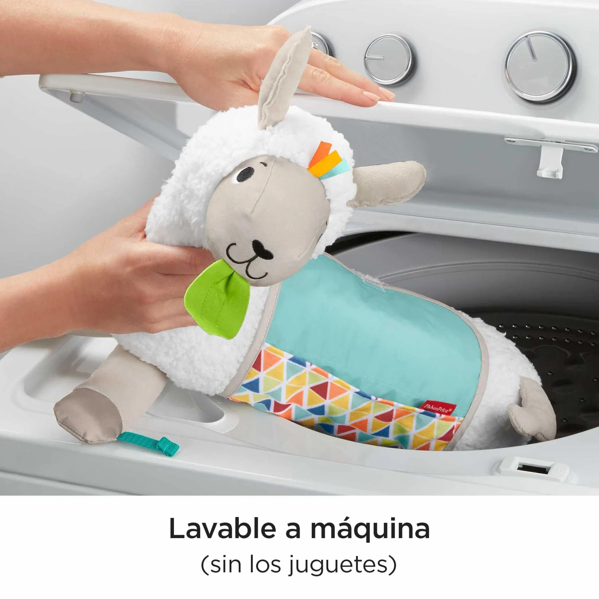 Fisher-Price Llama Crece Conmigo Cojín Juguete Sensorial Mattel GLK39