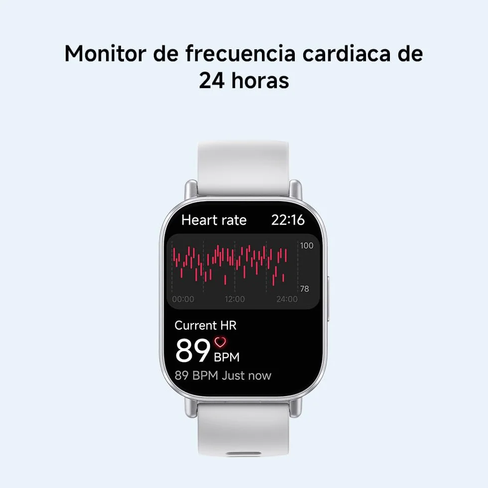 XIAOMI Redmi Watch 5 Active, Llamadas Bluetooth, Pantalla LCD 2 Pulgadas, Monitor Frecuencia Cardíaca, 140 Modos Deportivos, Negro