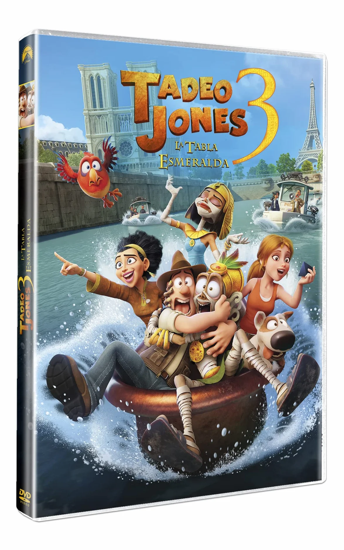 Tadeo Jones 3: La Tabla esmeralda (DVD)