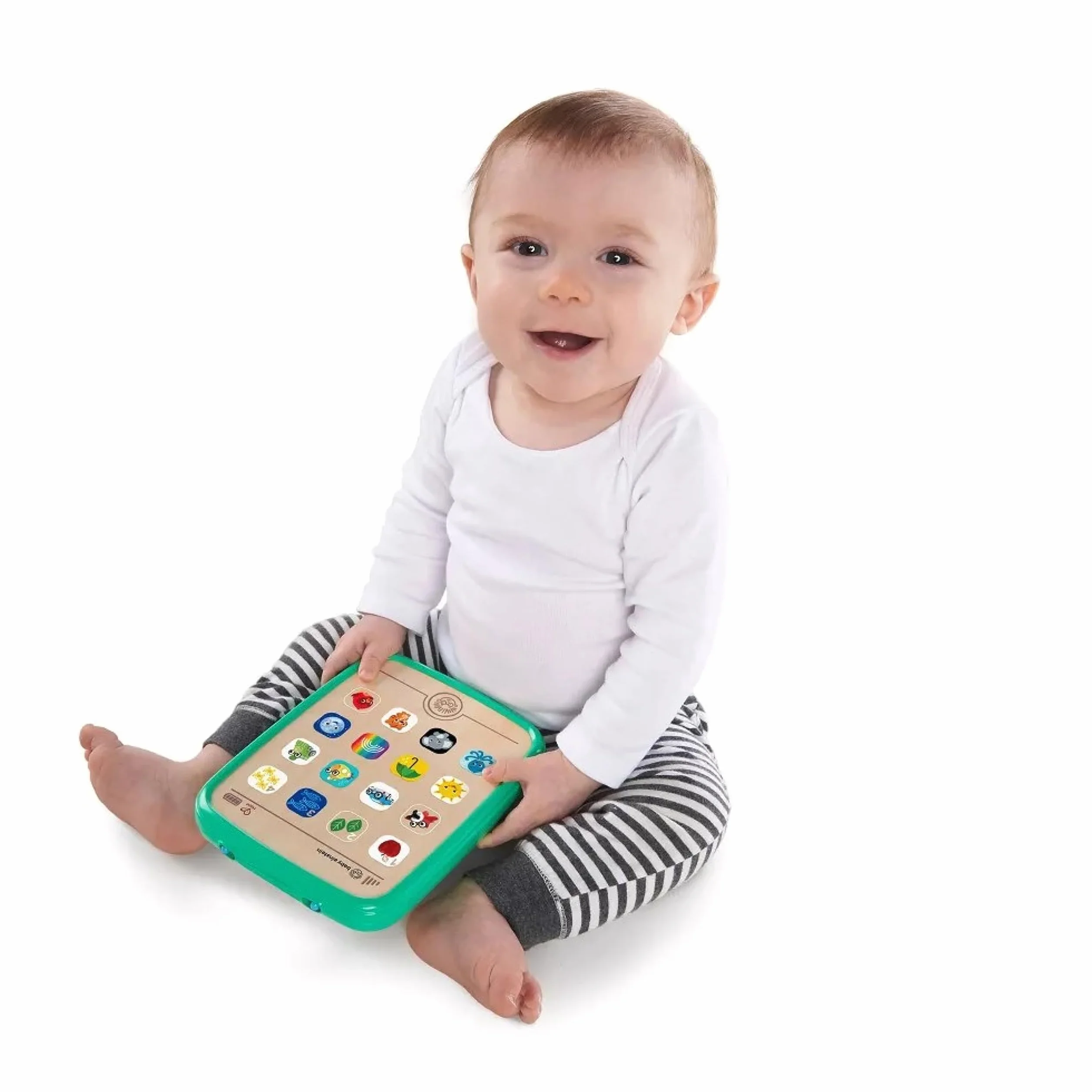 Baby Einstein, Hape Tableta táctil Madera Magic Touch , 6+ Meses