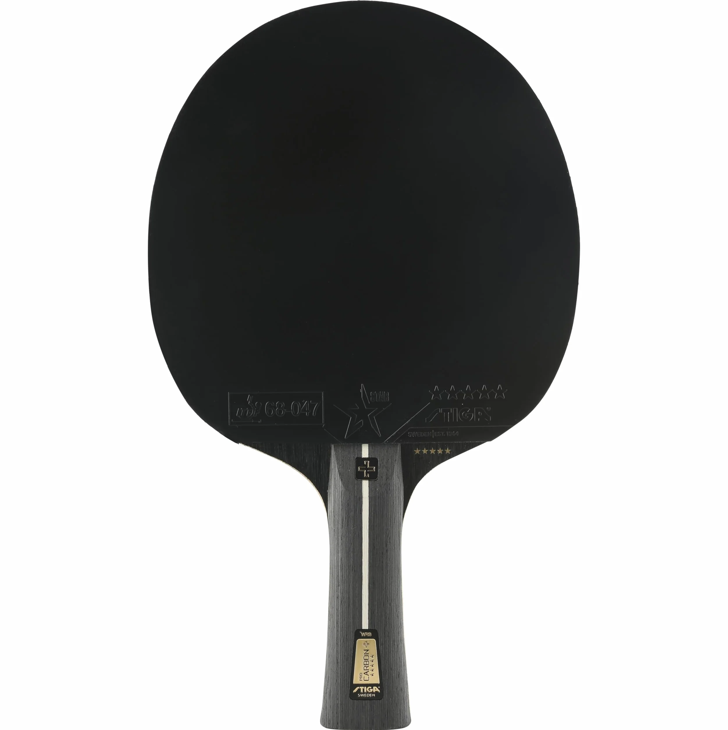 STIGA Pro Carbon Table Tennis Bat ITTF Approved Touch Carbon Technology Black/Red