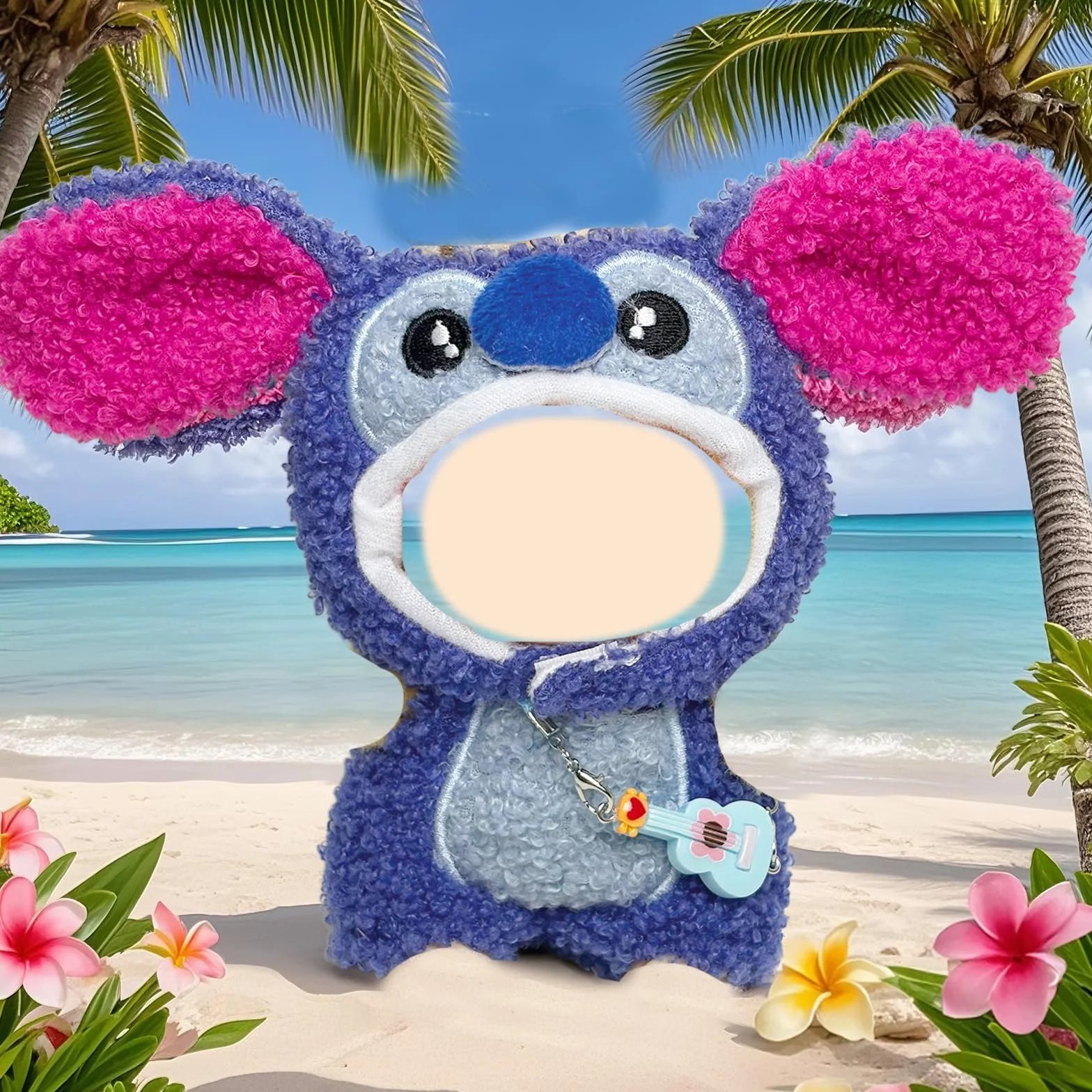 3 piezas de ropa de muñeca azul para muñecas de 17 cm, los juegos de accesorios de muñeca incluyen 1 mameluco, 1 sombrero, 1 colgante para niña, para los mejores regalos, sin muñeca