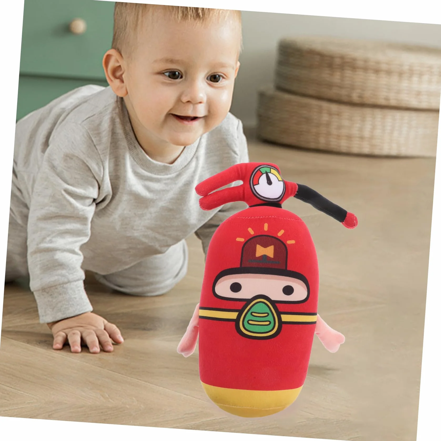 YARNOW Almohada De Extintor De Incendios Juguete De Extintor Juego De Peluche Juguetes De Tela