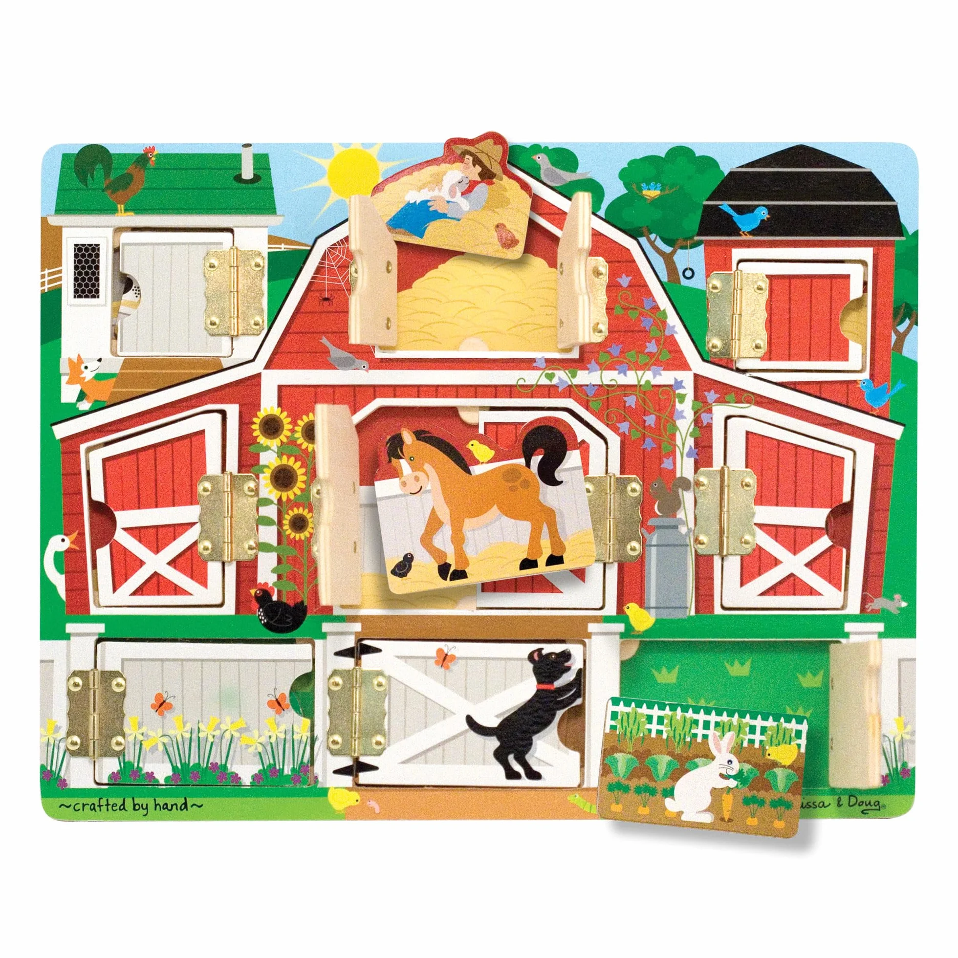 Melissa and Doug Granja de Las escondidas, 3+ Años