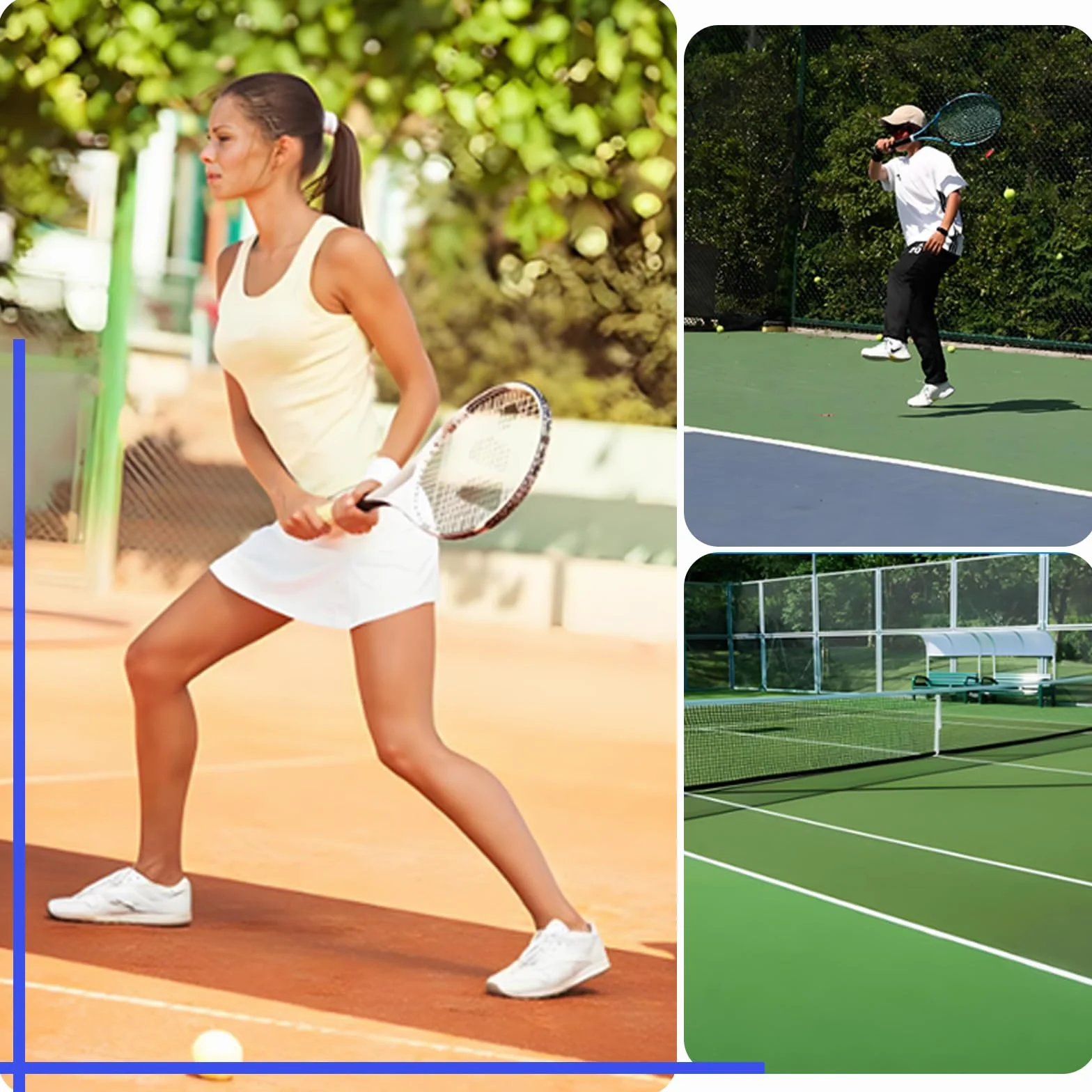 Entrenador De Tenis Kettle 3 Piezas Base Redonda Pelotas Tenis Gancho Rebote Antideslizante Entrenamiento Individual Adultos Niños
