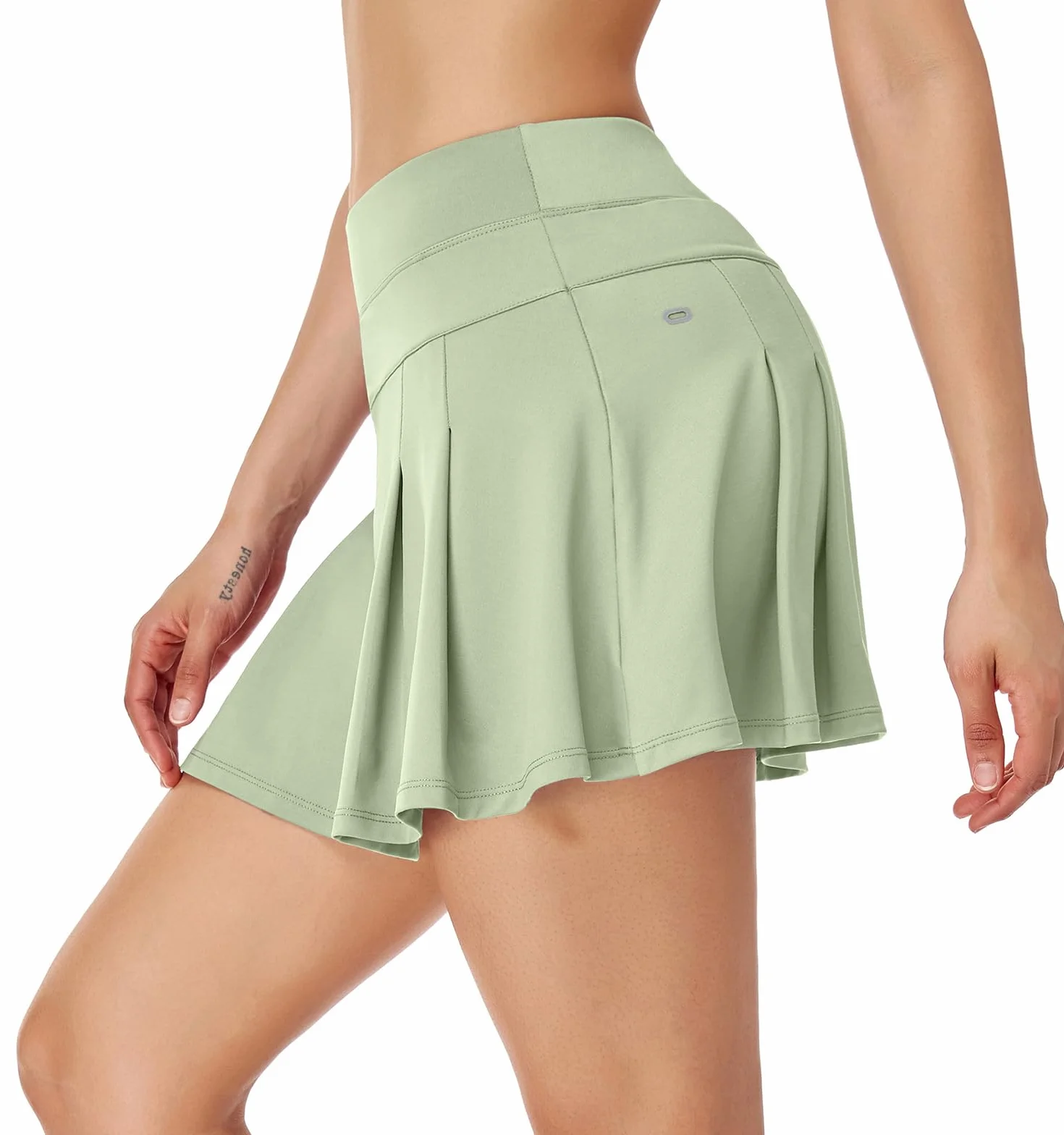 VUTRU Falda de Tenis para Mujer de Cintura Alta con Bolsillos y Pantalón Interior