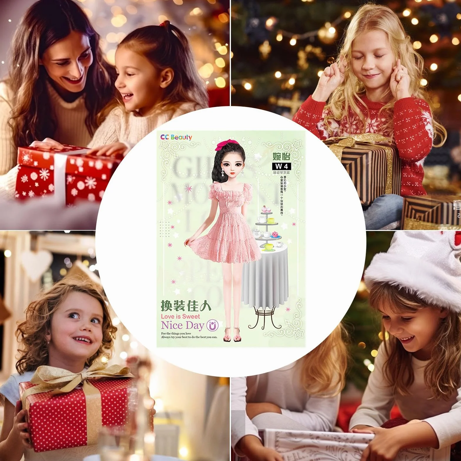 Muñecas de Papel Magnéticas - | Trajes Magnéticos, Juegos Creativos Niños, Ropa de Papel, Diversión Cumpleaños, Actividades Educativas, Regalo Día Niños