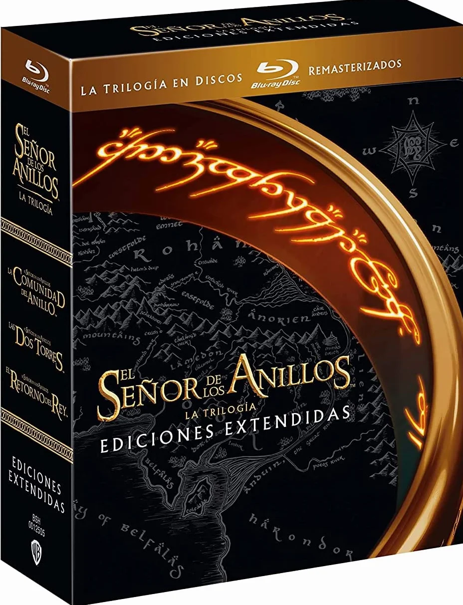 Pack Trilogía El Señor de los Anillos Edición Extendida (Remasterizada) [Blu-Ray]