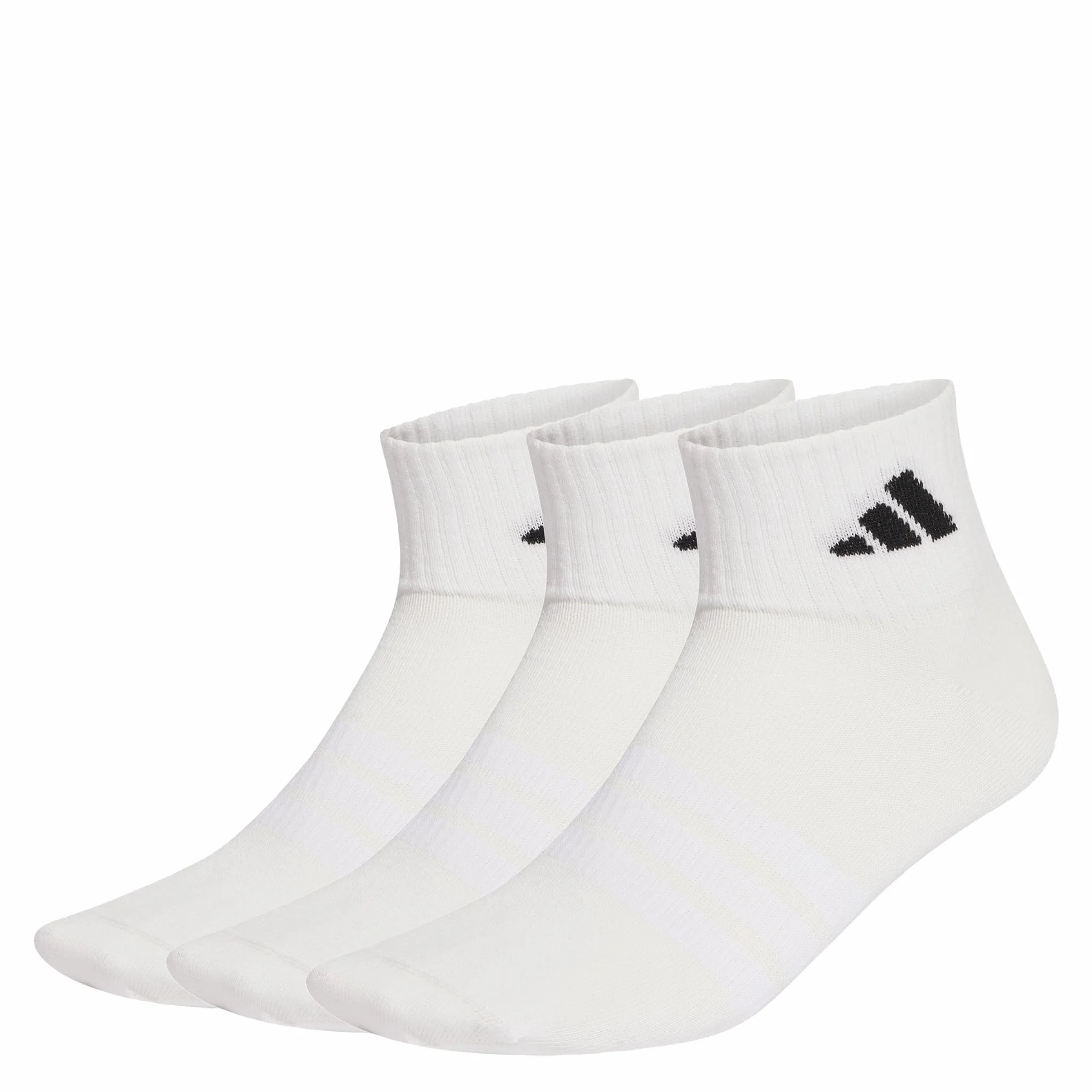 adidas Unisex Calcetines Tobilleros Thin & Light Sportswear 3 Pares