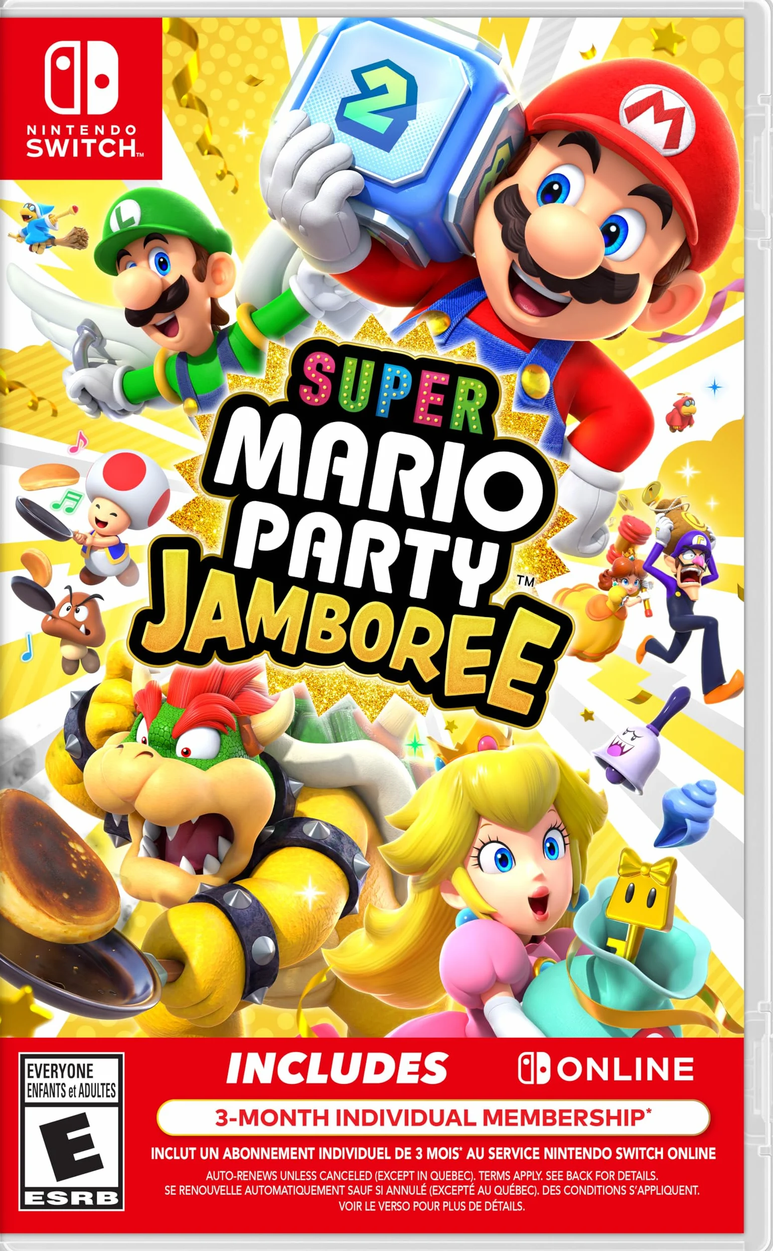 Super Mario Party Jamboree (con membresía individual de 3 meses)
