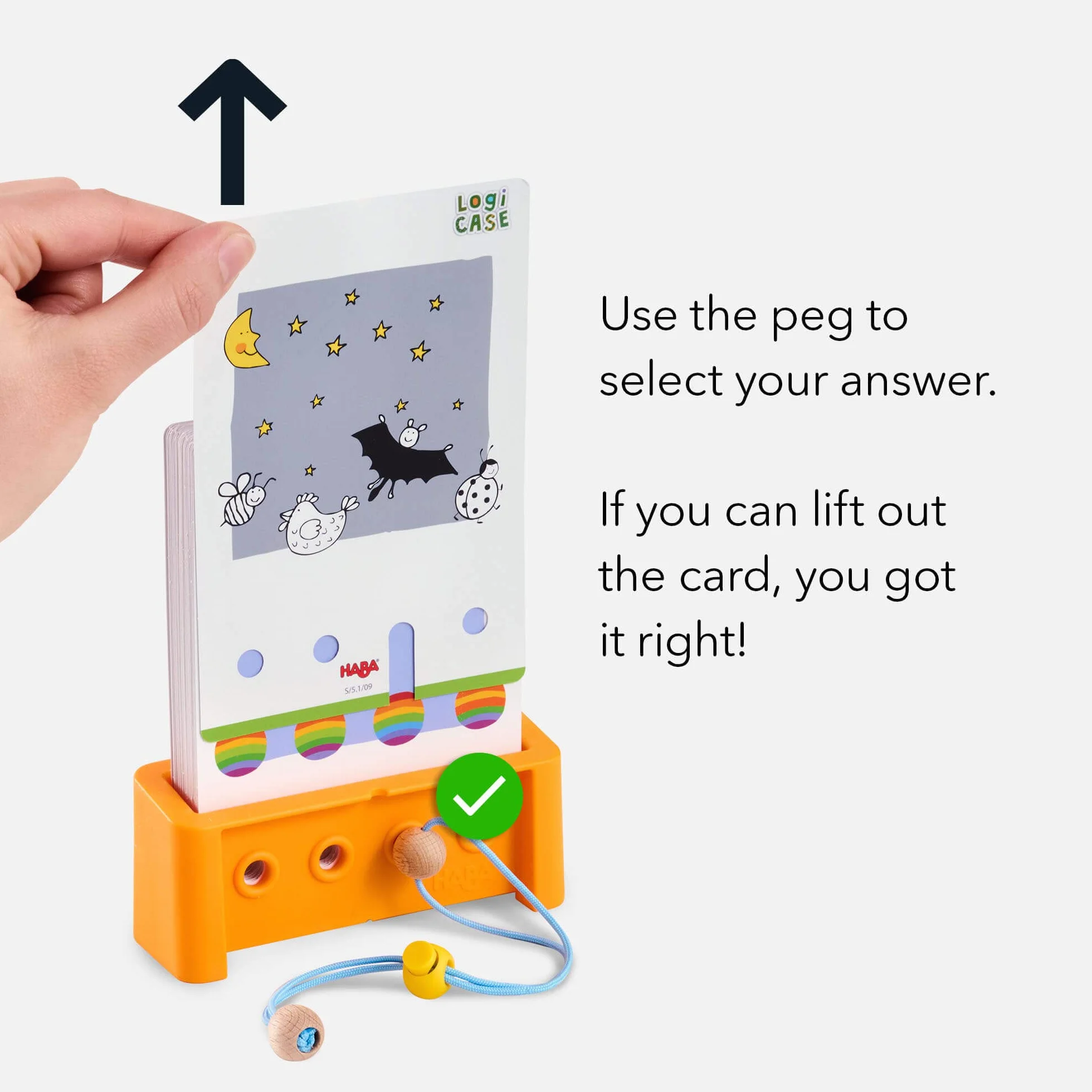 HABA LogiCASE Set de Iniciación 5+ Juego Educativo
