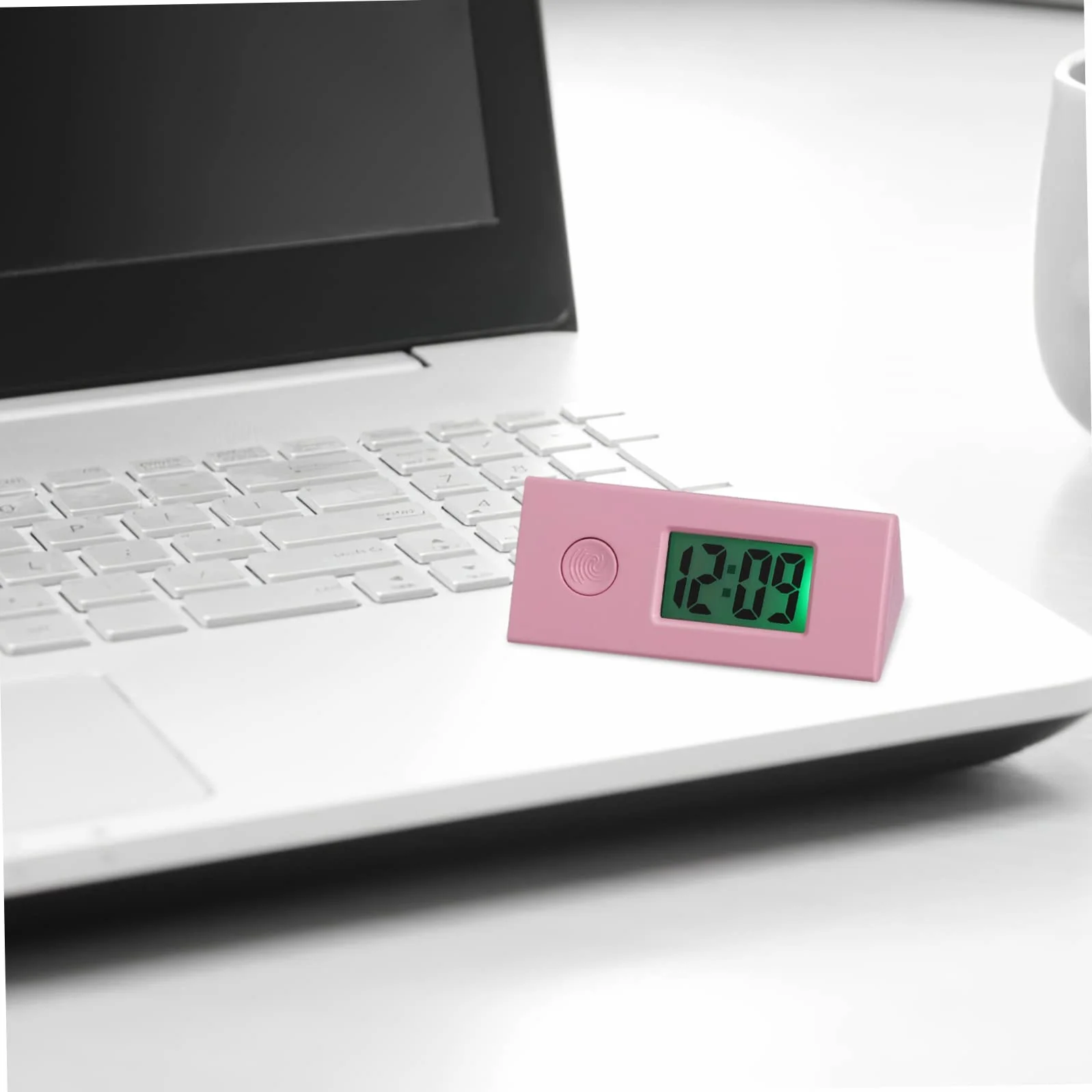 LIFKOME Reloj de Bolsillo Digital Llavero, Plástico ABS, Portátil para Exámenes Médicos