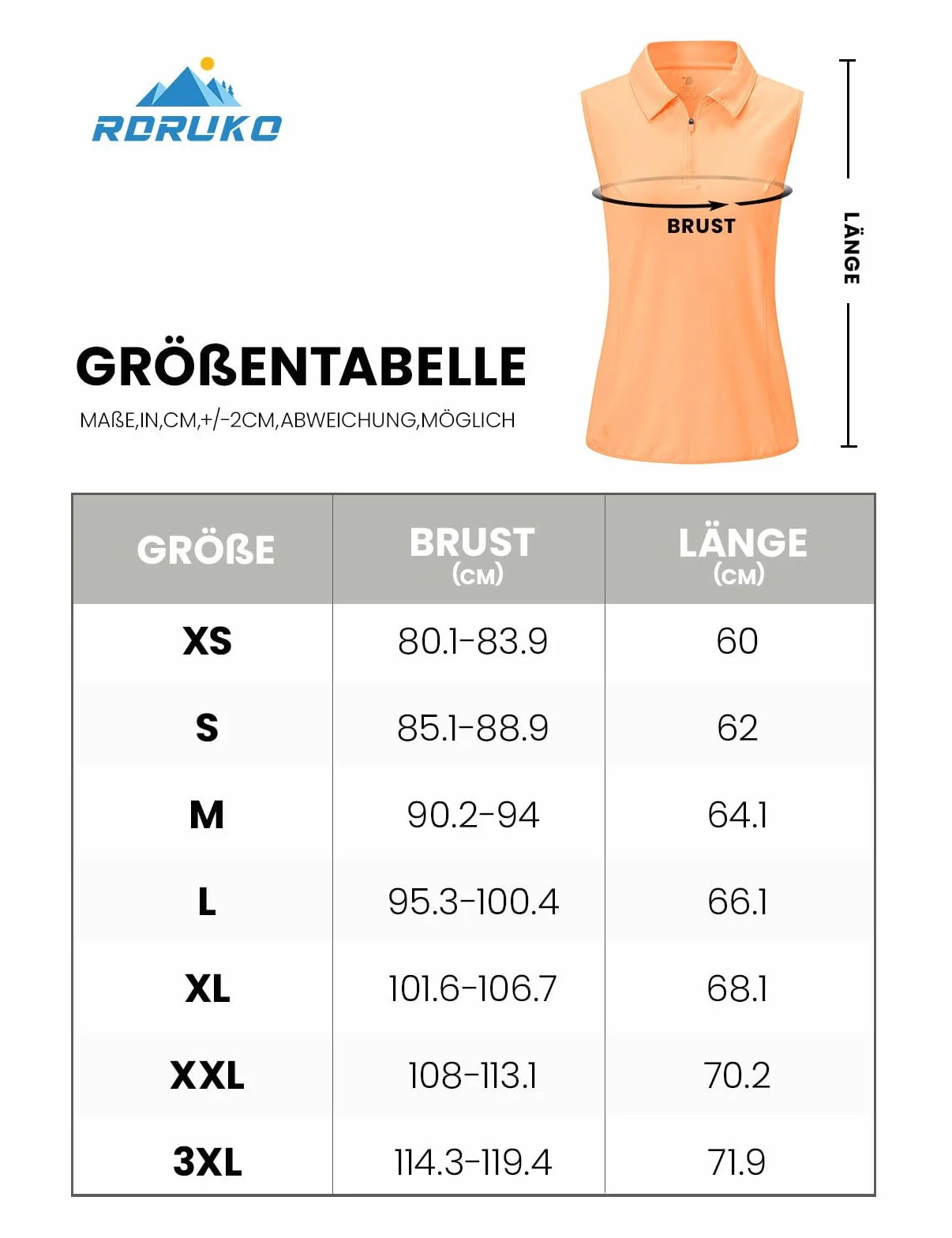 Polo deportivo mujer sin mangas transpirable cremallera 1/4 secado rápido golf tenis