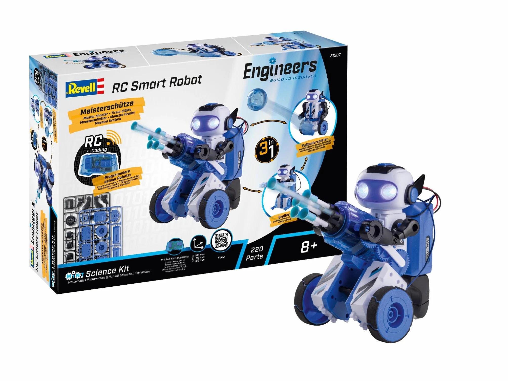 Robot Inteligente RC 3 en 1