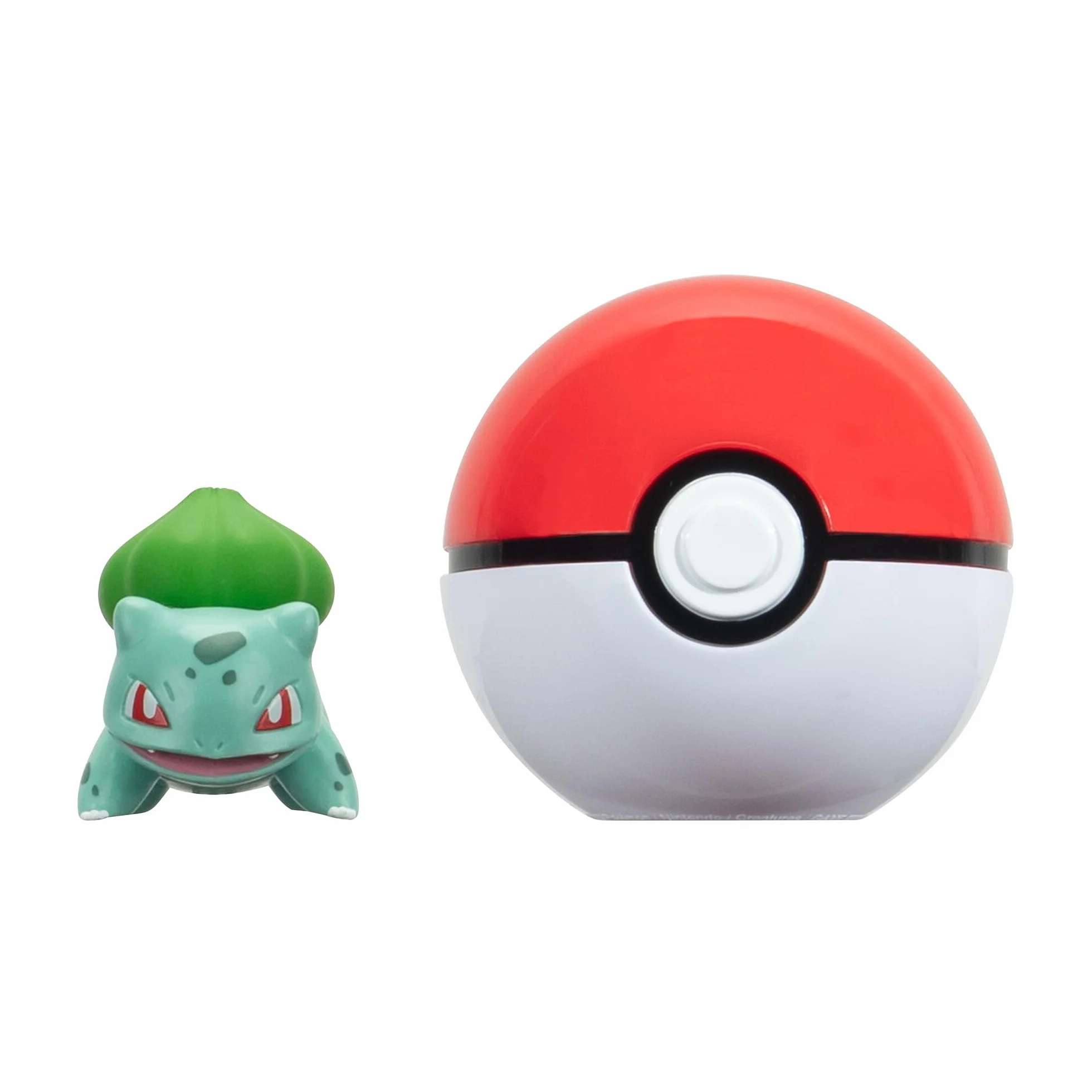 Pokémon Clip'n'Go Poké Ball Bulbasaur Juguete Multicolor