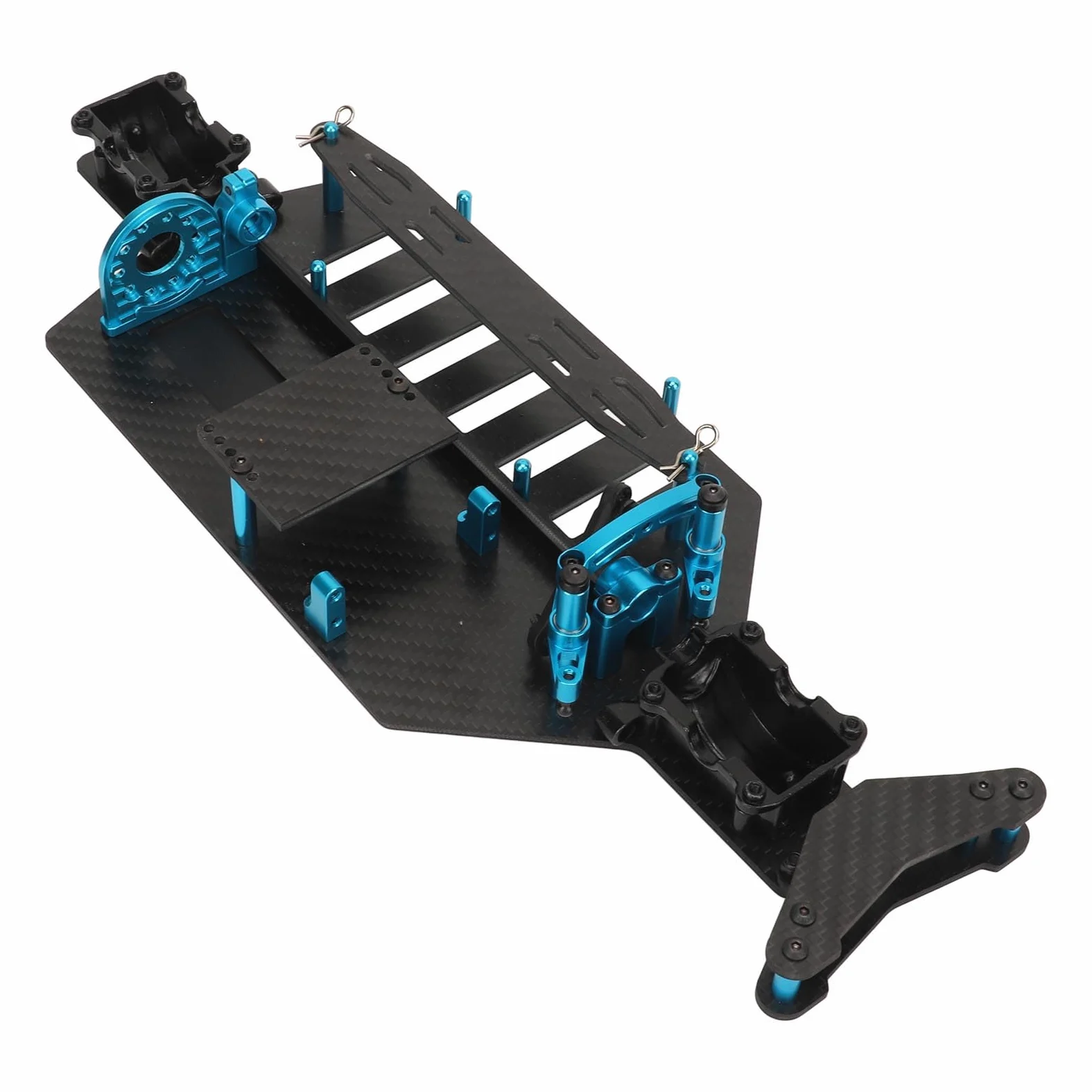 Chasis de Fibra de Carbono para Coche RC, Chasis de Coche RC Resistente, Ligero, de Alta Resistencia para TT02B