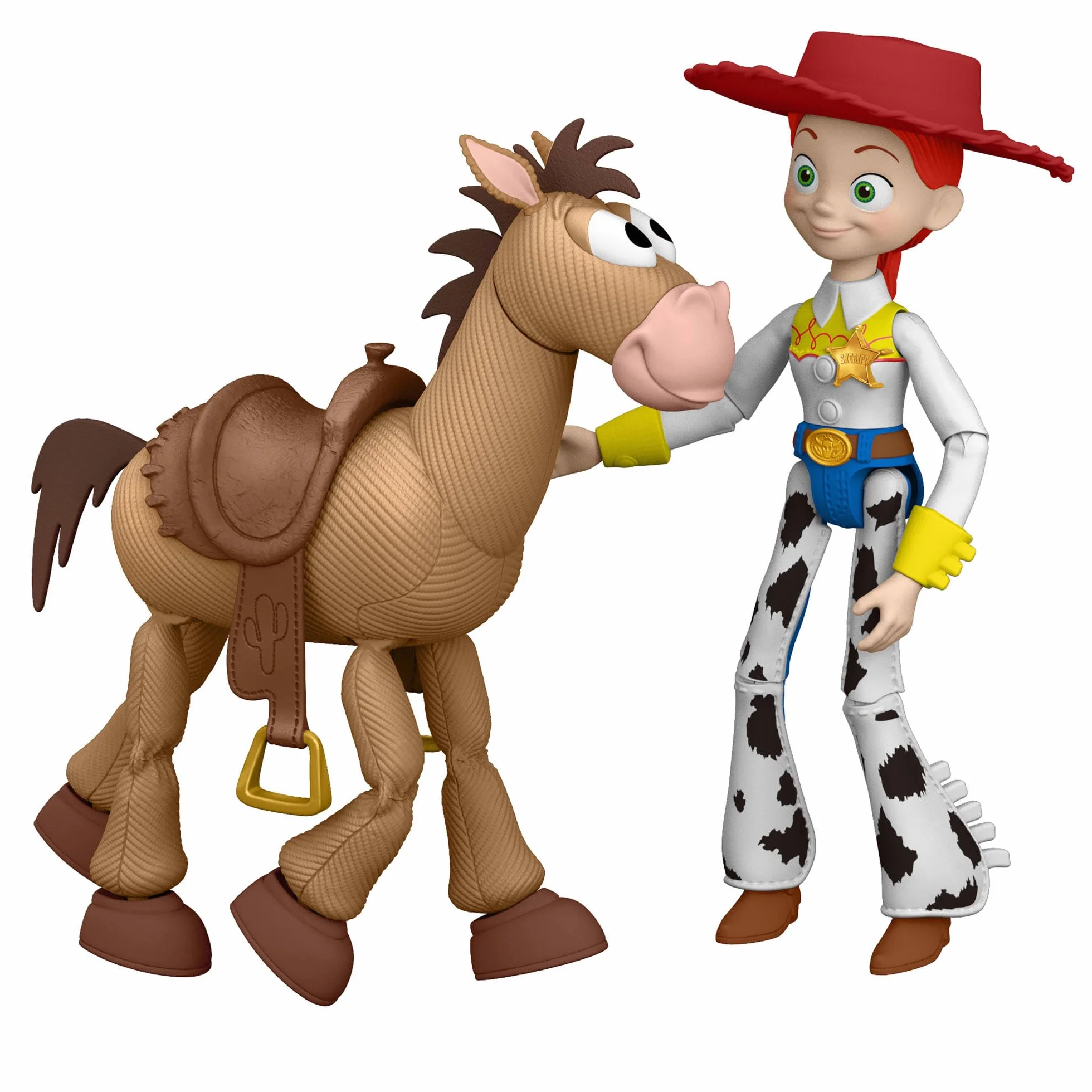 Mattel Disney Pixar Toy Story 5 Pack 2 Figuras de acción articuladas 17,78 cm Jessie y Perdigón JKV21