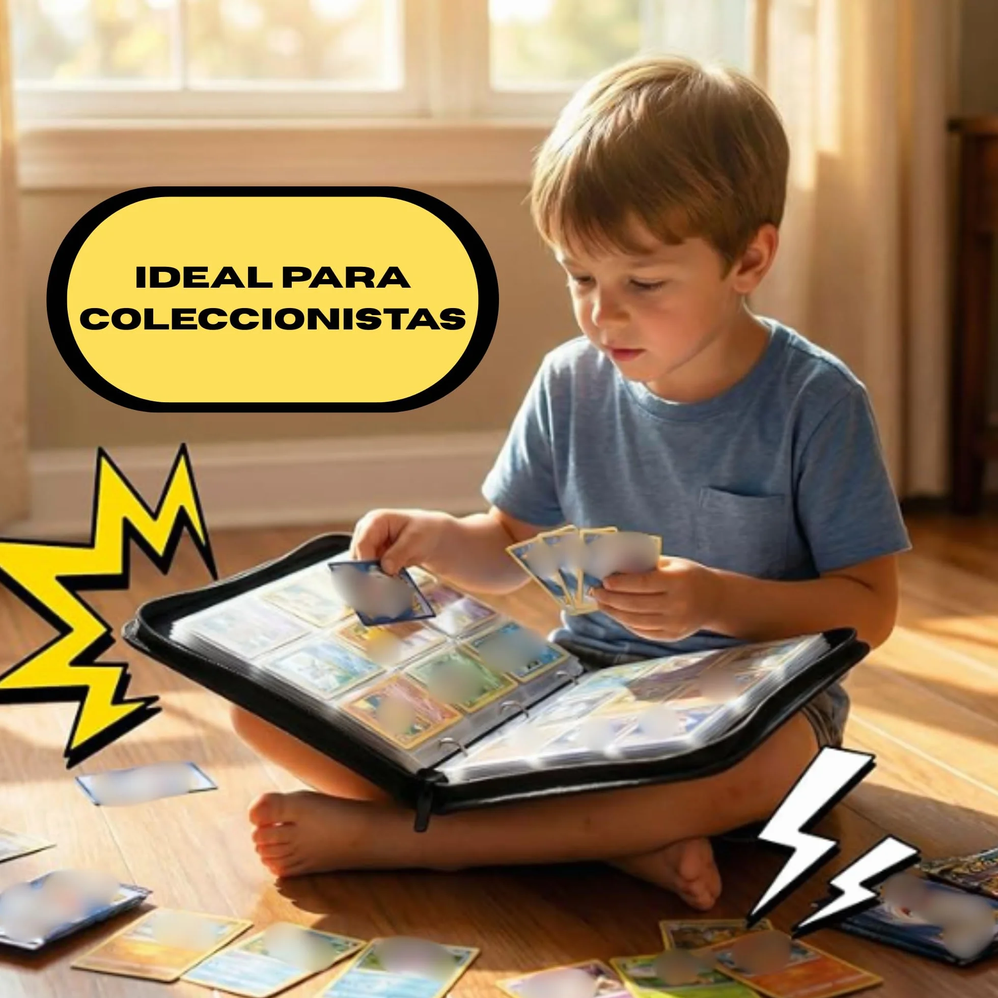 Álbum de Cartas profesional TGC,1080 Cartas,60 Páginas|Fundas Integradas, resistente al agua,acabado PREMUIM |Card Binder Profesional de coleccionista de Alta Capacidad,carpeta de tarjetas,archivador