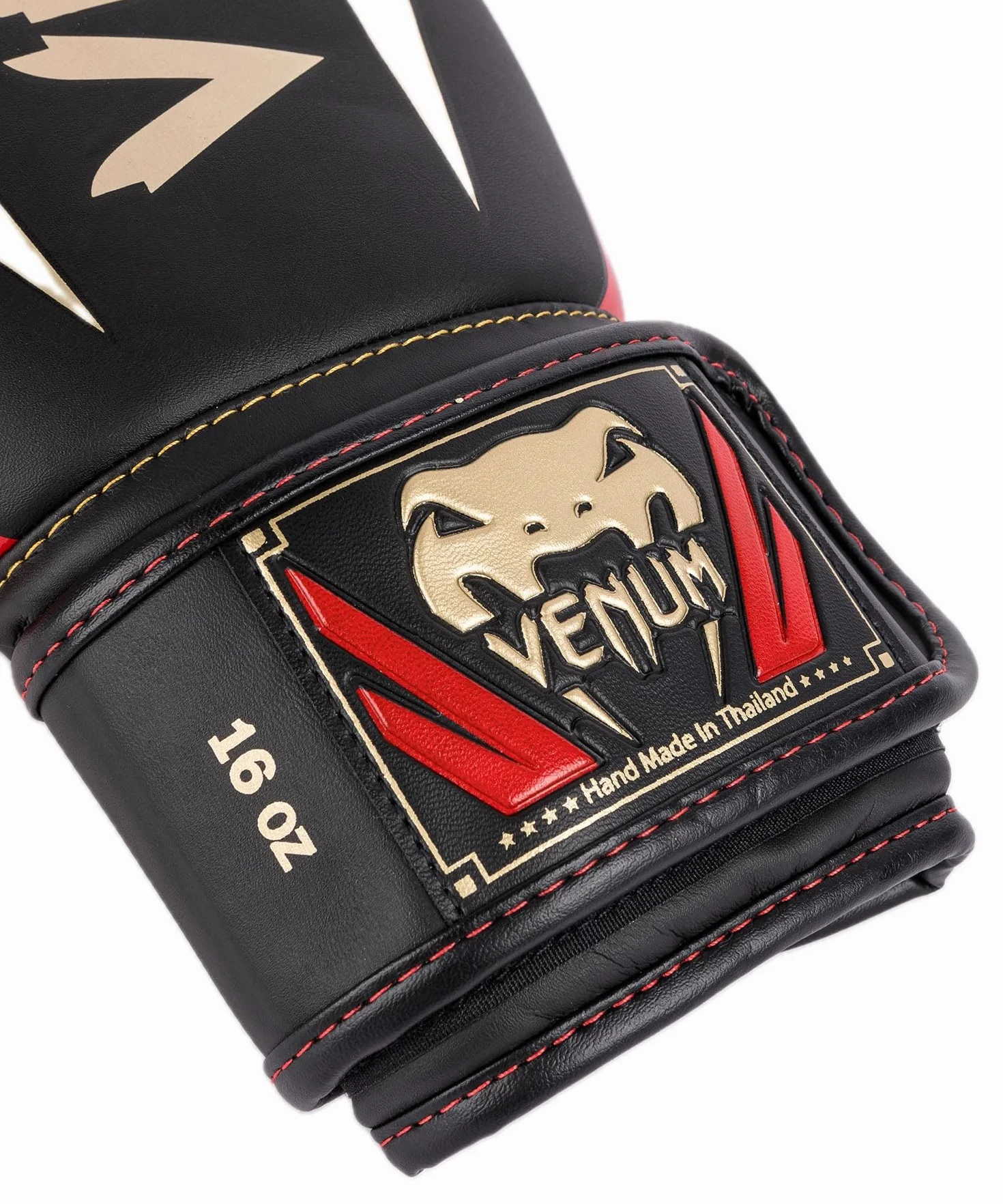Venum Elite Guantes de Boxeo 14 Oz Negro Dorado Rojo