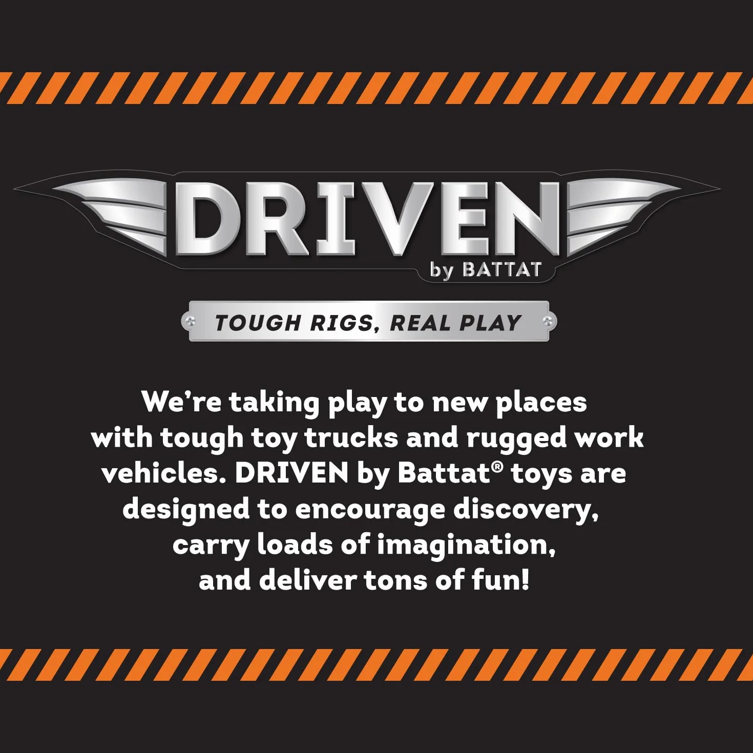 DRIVEN by Battat - Flota de microemergencias - Juego de vehículos de juguete de emergencia para niños - Camión de bomberos de juguete con grúa - 3 años +