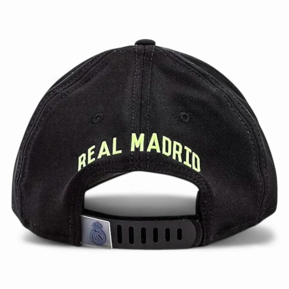 Real Madrid Gorra Infantil Negro Lima