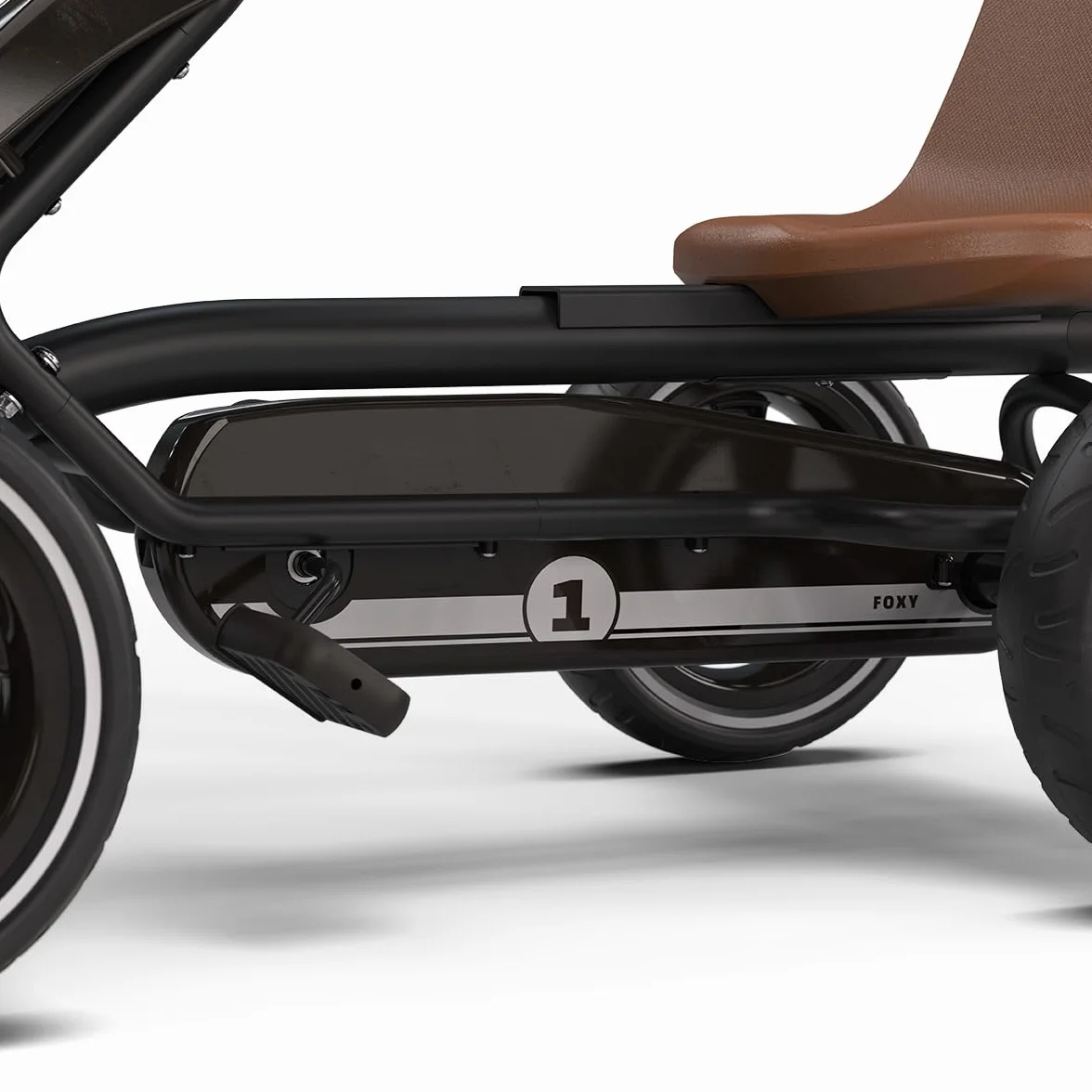 EXIT Foxy Pedal Go-Kart - Espresso Black
