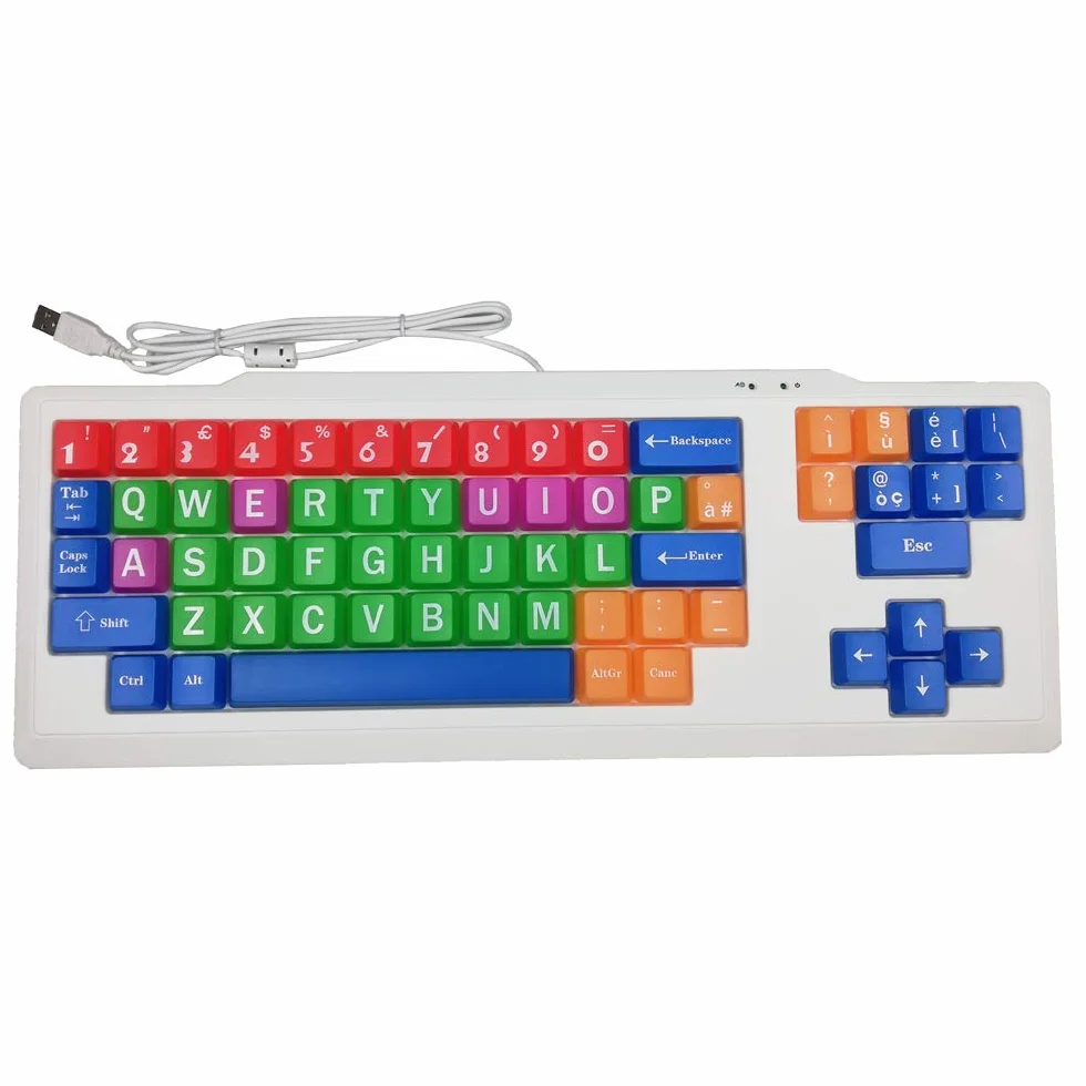 Nuevo Teclado Colorido para Mejorar el Aprendizaje de los niños - Diseño Italiano - Educational Keyboard Kids
