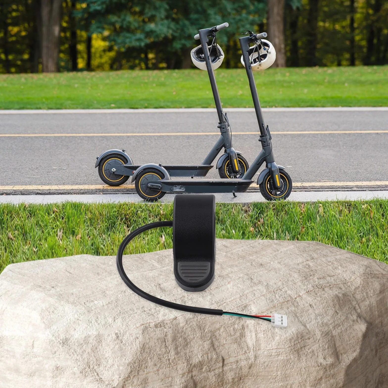 Acelerador de pulgar eléctrico 4 Lite 2ª generación, negro