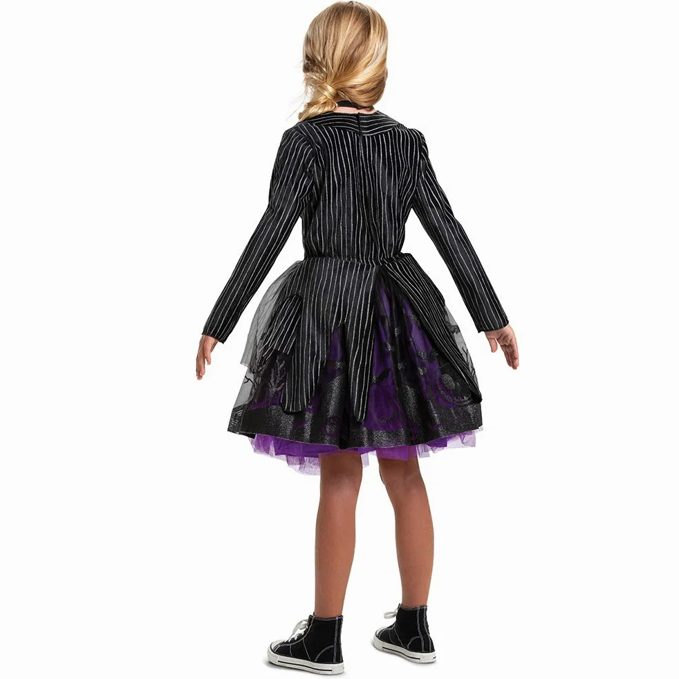 Girls Jack Skellington Nightmare Before Christmas Tutu Deluxe Costume