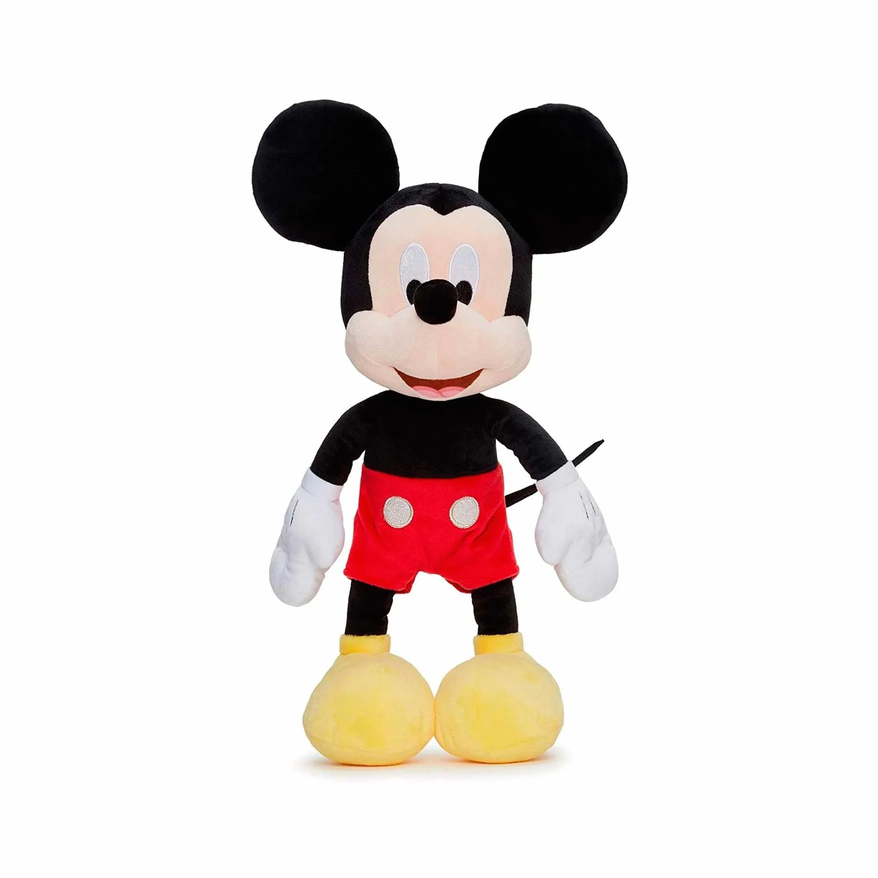 Disney Mickey Mouse Peluche 35 cm con Pantalon Rojo Material Suave Original