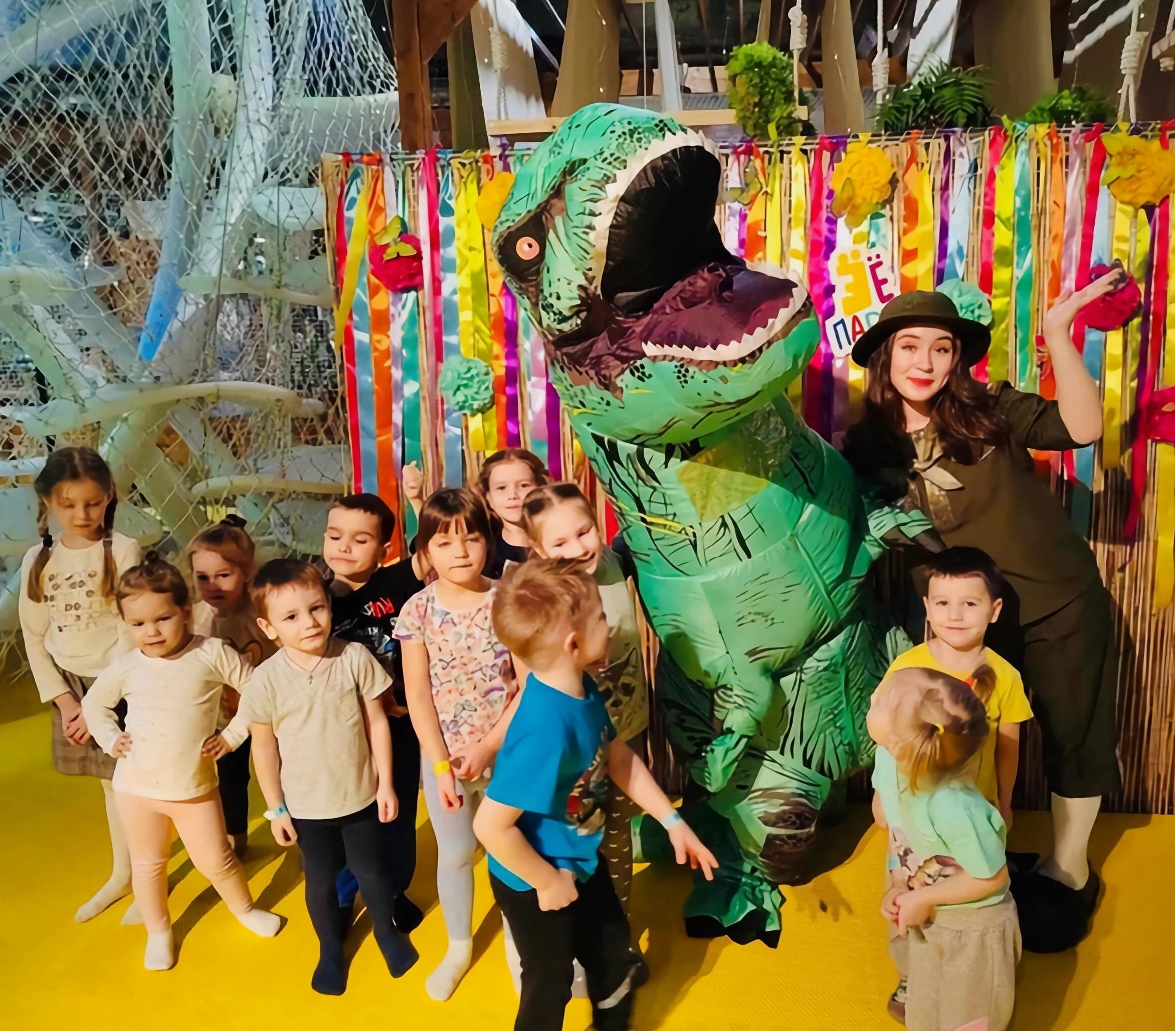 Disfraz inflable de dinosaurio para adultos, disfraz de T-Rex de cuerpo completo para fiesta de cosplay (verde)