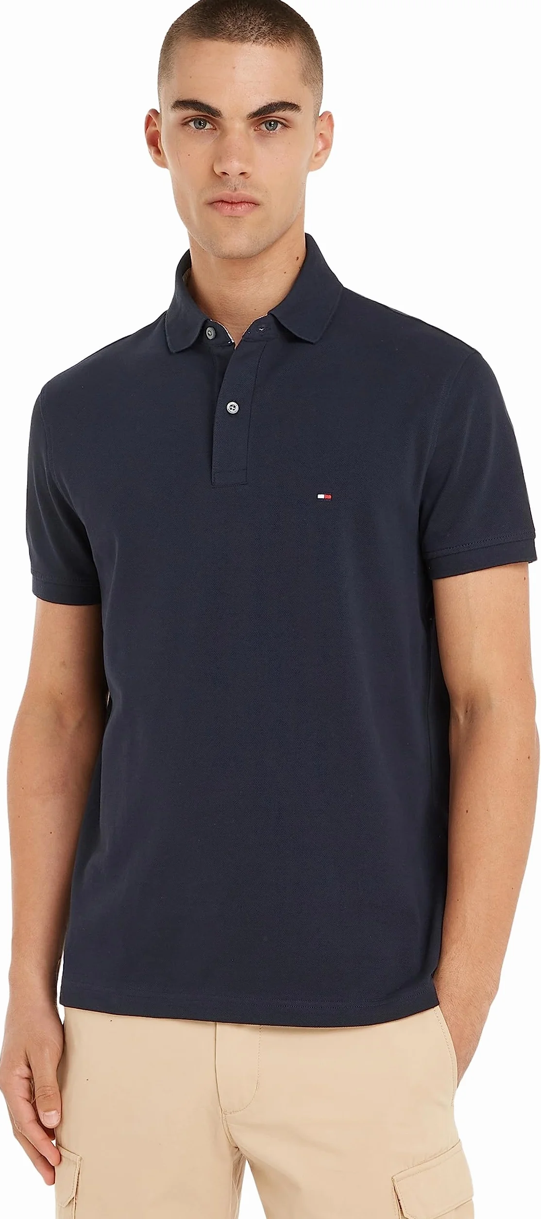 Tommy Hilfiger Polo de Manga Corta Hombre 1985 Regular Fit