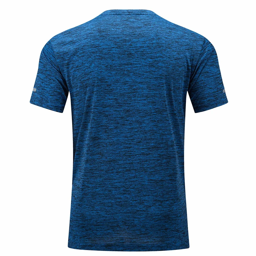 Camiseta de Secado Rápido para Hombre Manga Corta Deportiva Transpirable Verano Correr Fitness KEFITEVD