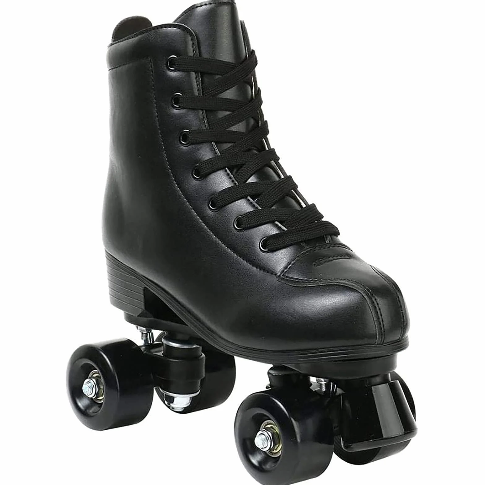 Patines Artisticos 4 Ruedas Quad Top Alto Negro 42
