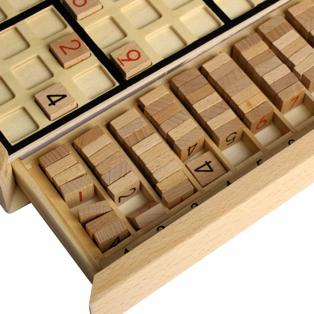 Andux Zone Sudoku Puzzle con Cajón SD-02 Negro