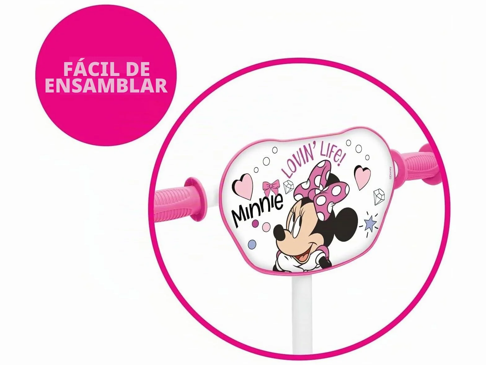 Mondo Toys - My First Scooter MINNIE - MI PRIMER PATINETE 3 ruedas para niño/niña a partir de 2 años - 28690