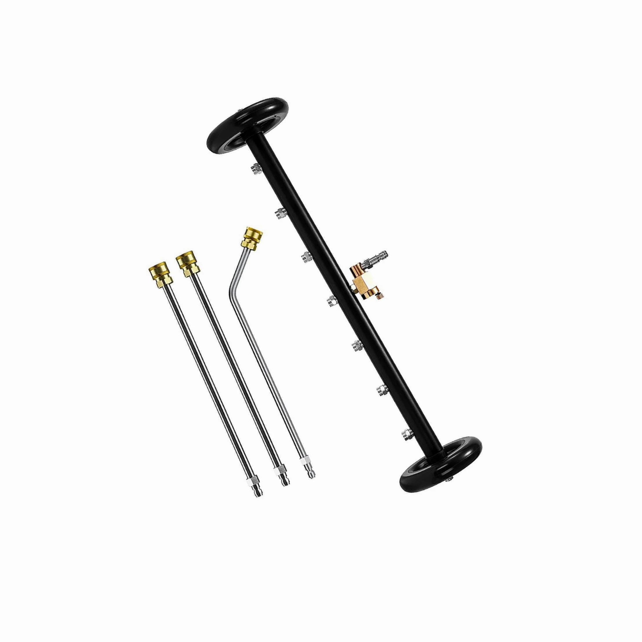 Escoba de Agua para de chasis de 24 Pulgadas con Varillas de | para máxima potencia de limpieza, proporcionando suficiente presión y un mejor efecto de limpieza.