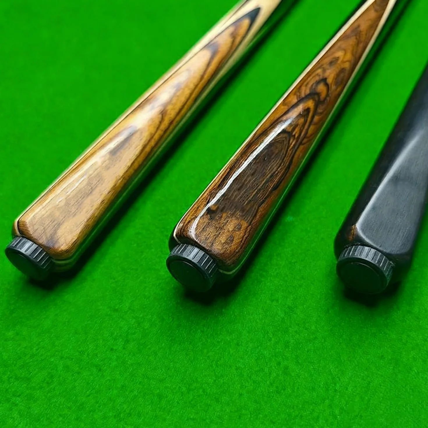 Protectores para Culote de Taco de Snooker, Tapas de Goma Ligera, Cubiertas Amortiguadoras Compatibles con Tacos John Parris, Peradon, Britannia, Master y Woods