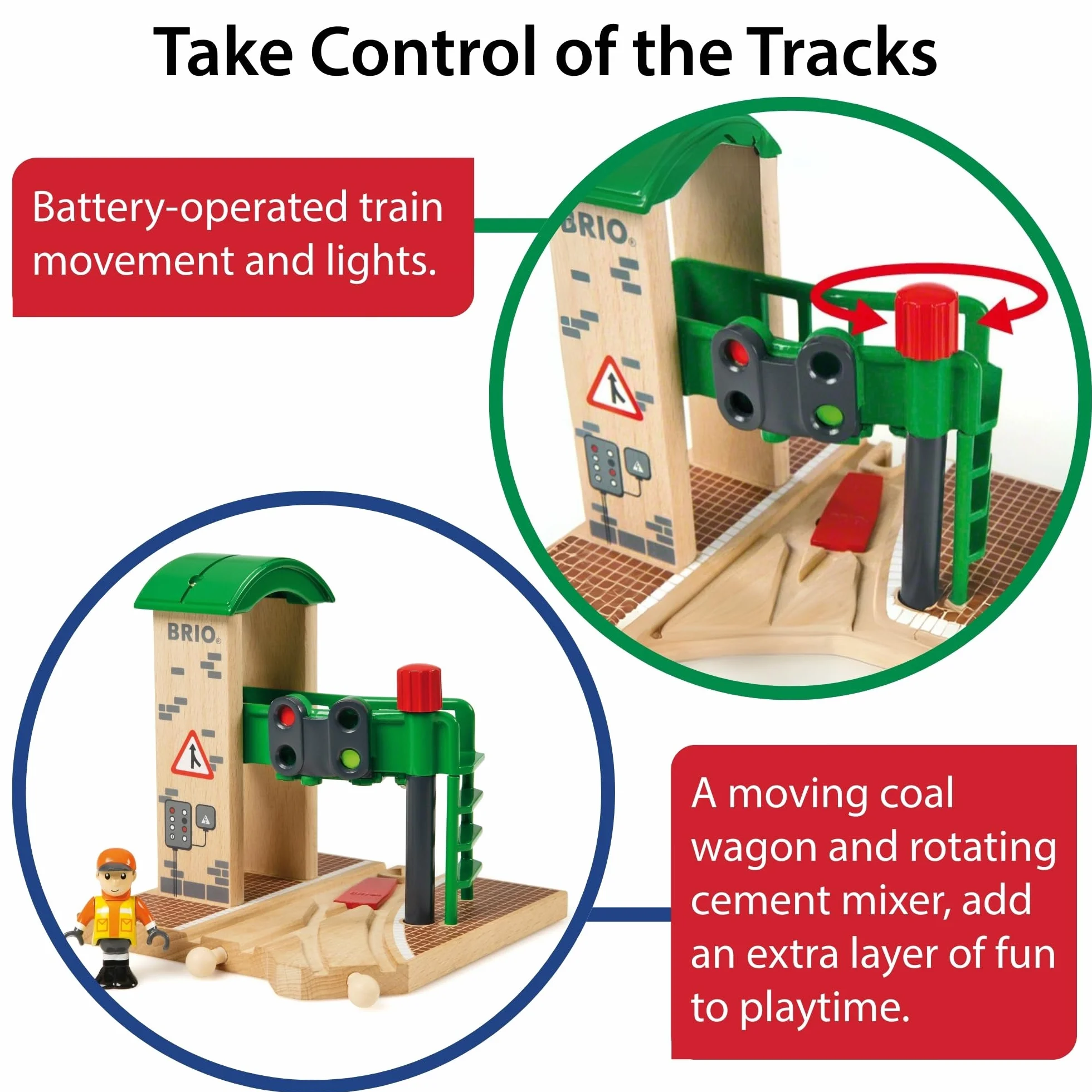 BRIO - Puesto de Control de Agujas (33674)