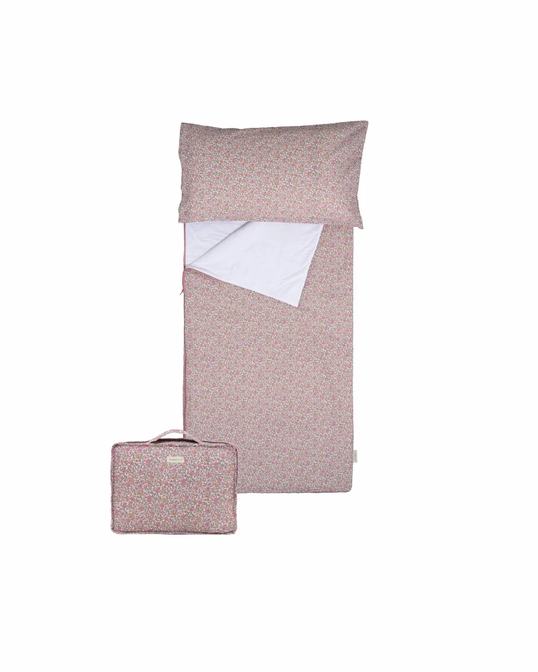 molis&co - Saco de Dormir Infantil - Saco Edredón Relleno Nórdico - Ideal para Primavera y Otoño - Juego de Manta 140x70cm con Almohada 60x40cm - 100% algodón